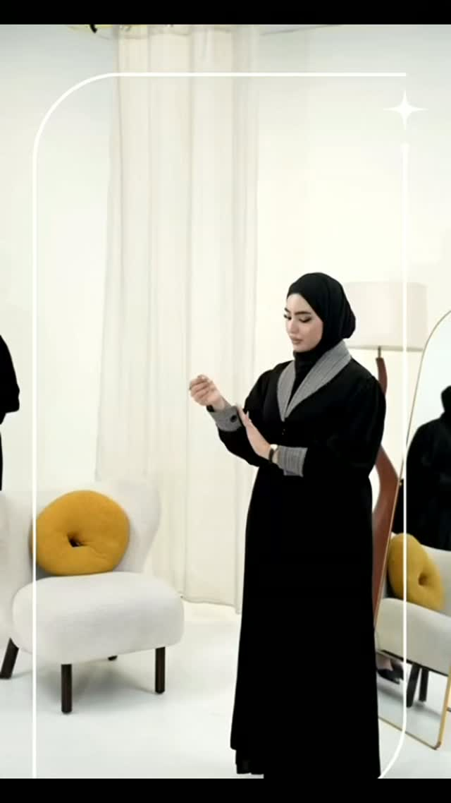 جبة نسائية • أسود فاحم • M-L-XL-2XL
