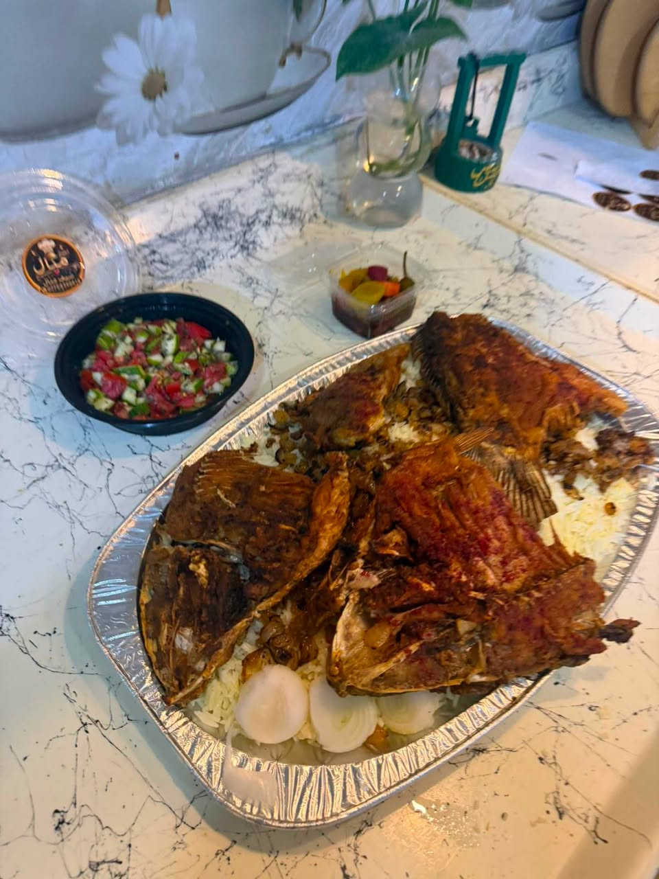 مطبق سمك كيلو • توصيل • شيف منال