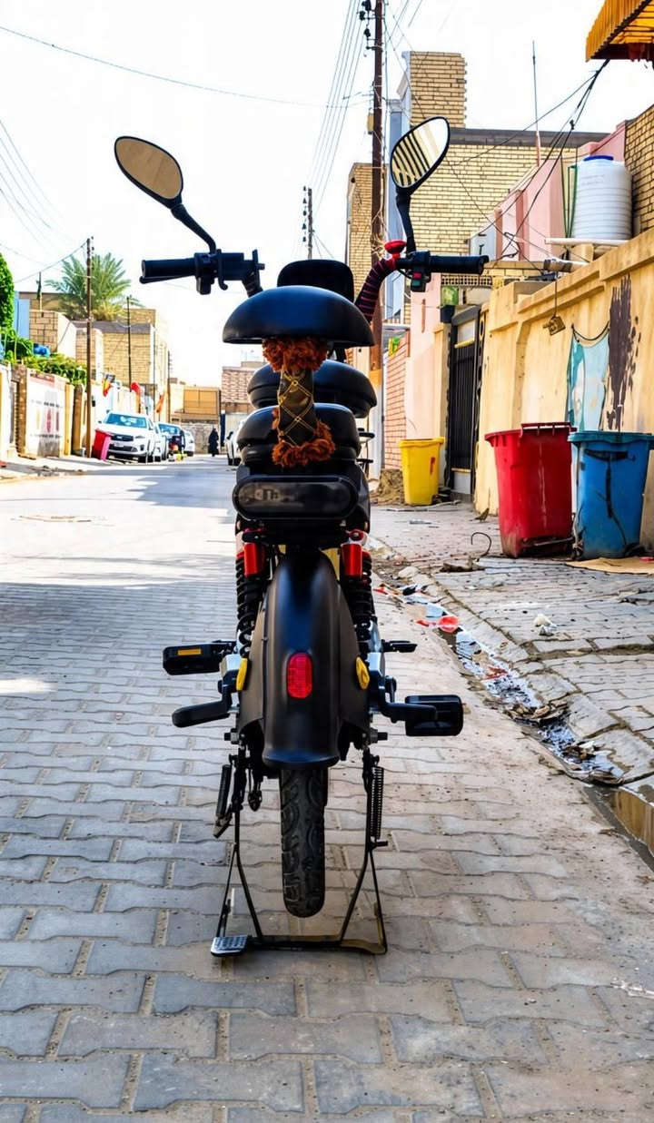 دراجة شحن • ٥بطاريات • نجف كوفه