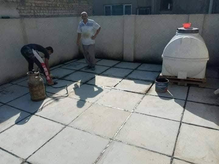 اضافه وعمل ماستك للسطوح الدور السكنيه والمدارس  بعد الغسل و التنظيف وهذا عملنا في العام الماضي هاتف *********** ابو سالي للماستك
