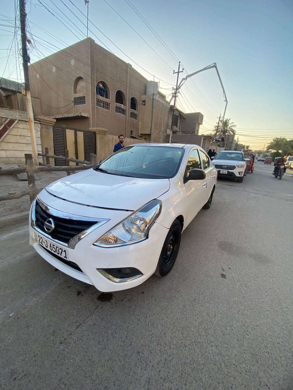 نيسان سني لبيع 
بسعر مناسب 
٢٠٢١ موديل 
السياره متجايه وتبديل قماره 
وبيها طخطخات 
شواصي ولغود مكفولات 
السياره جاهزه عل اخر حبايه 
مكينه كير تبريد صدر تايرات 
وياله كله جديد 
رقم اربيل بسمي شخصين 
تريد وكاله تريد تحويل 
مكاني بغداد المشتل 
السعر ٧٥ وبيها مجال 
*********** وبي وتساب
