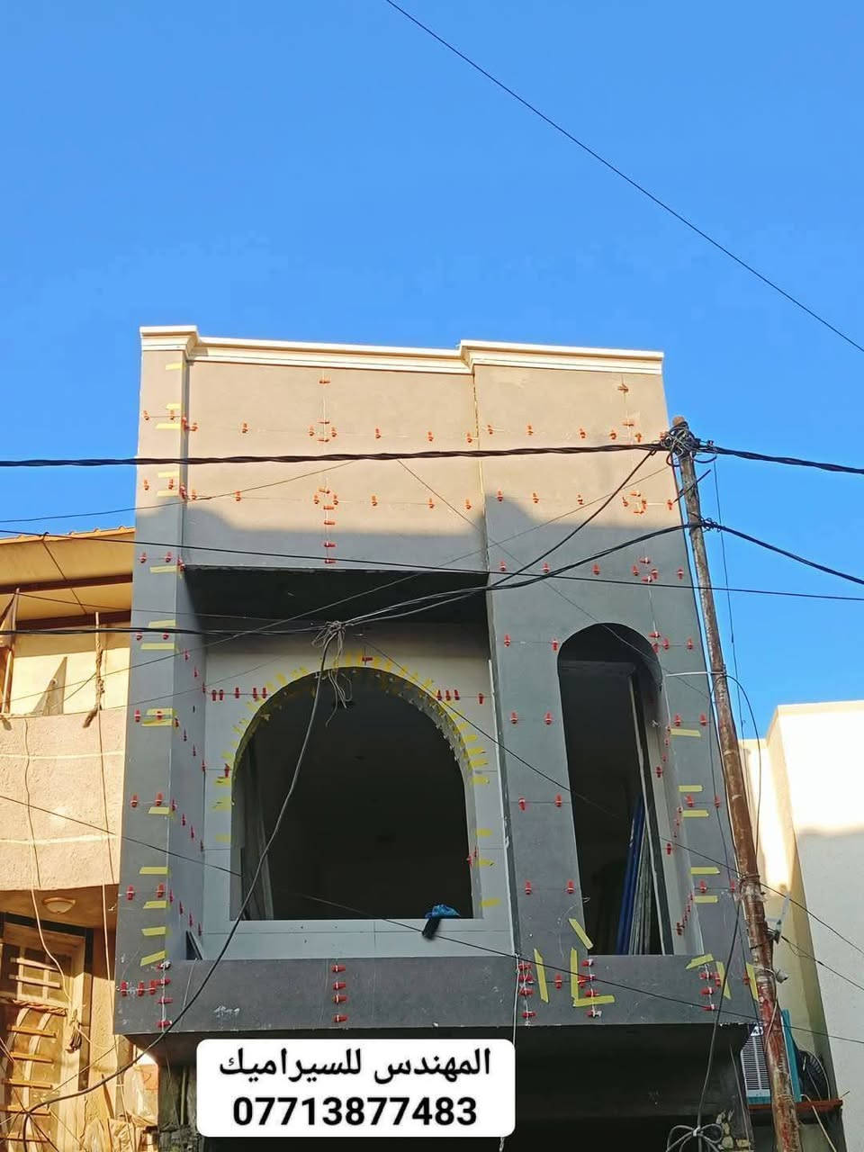 سلام عليكم خلفه سيراميك جدران ارضيات شغل درجة اولى والتزام بل عمل مكاني بغداد ***********
