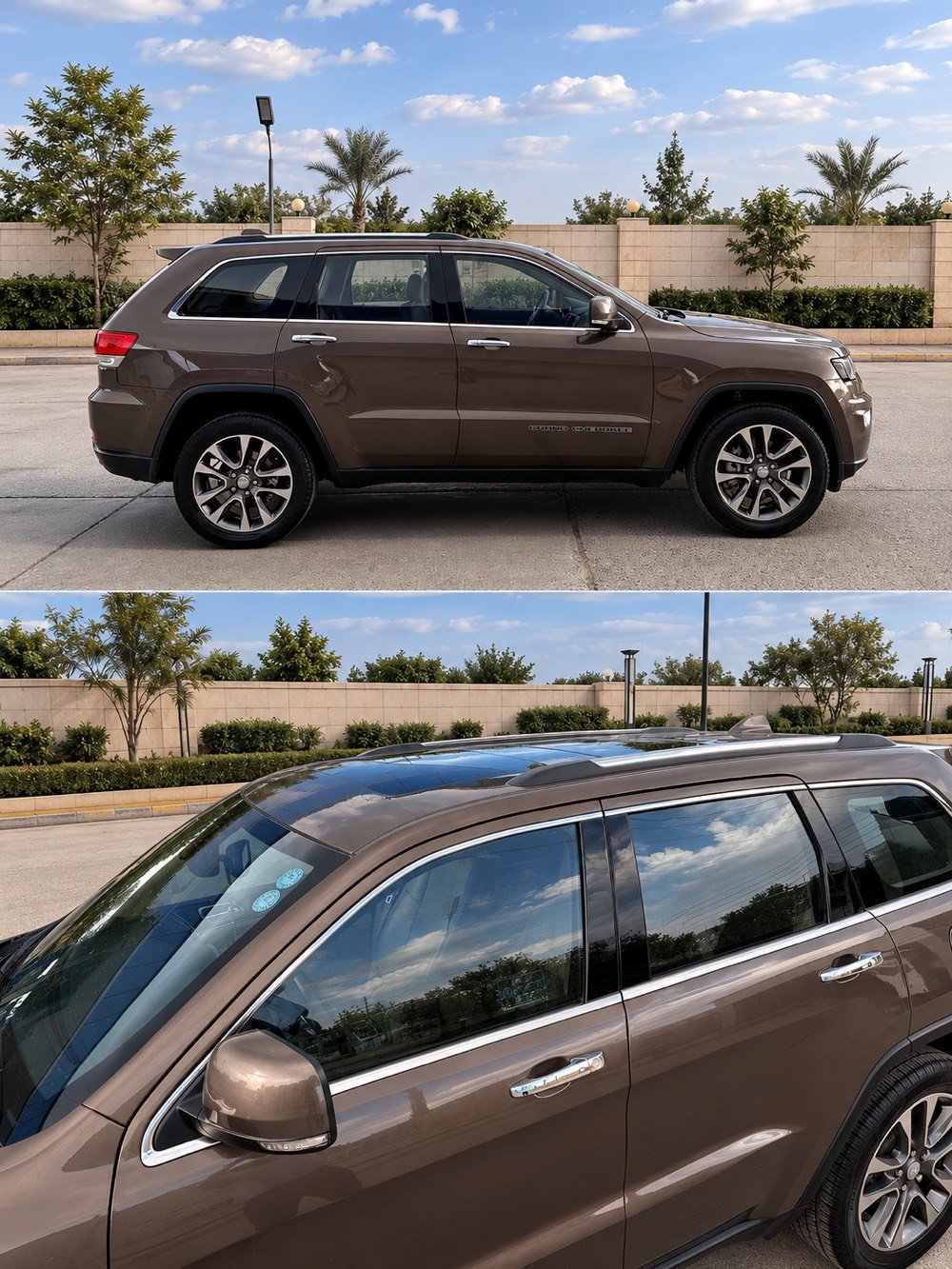 جيب گراند شيرۆكی 2018 (خەليجى شەریکەی هارلم)
قەپات مواسفات 4x4 Limited Plus 

فۆر ویل ، پانۆراما ، 3 شاشە ، کوشن سارد و گەرم ، حساسی پێش و پشت ، شاشە کارپلەی
هەموو گیانی بە شەرت هیچی نییە بێ سبوغ و بێ پارچە گۆرین
هەردوو دەعامی بە شەرت (( ٥٧ رۆیشتووە ))

زۆر خاوێنە و بێ مەسرەف (( گێر و مەکینە و تەقە ورەقە بە شەرتە ))

رەقەم و سەنوی نۆییە (( شوین // هەولێر ))

سعری (( ٢٤٩ وەرەقە و مەجالی تێدایە ))

***********
***********