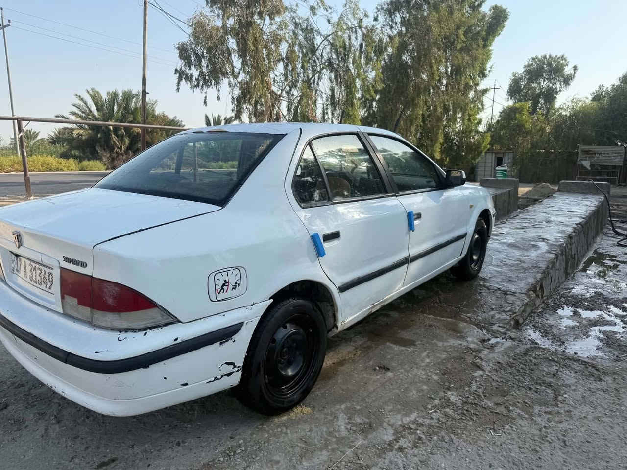 سمند ١٠ رقم نكليزي جاهزه من كلشي مكينه كير حداديه تبريد كهربائيات فقد البنيد طار باتري جديد تخم تاير جديد السعر ٢٤ وبيه مجال بصيط حك الجيه سماوه رميثه
***********
