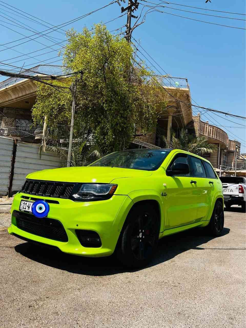 سلام عليكم للبيع جيب لاريدو 2012 SRT V8/5700 فول للأخير 1/1 لون اخضر تفاحي السياره مزوده تزويد فول سياره تغير لون والسنويه لونه اخضر السياره جاهزه تخم تاير جديد صدر امامي خلفي جديد كير ومكينه خير من الله رقم بغداد الدولي بسمي بيع او مرواس السعر 135 العنوان بغداد اتصل *********** بغداد, العراق
