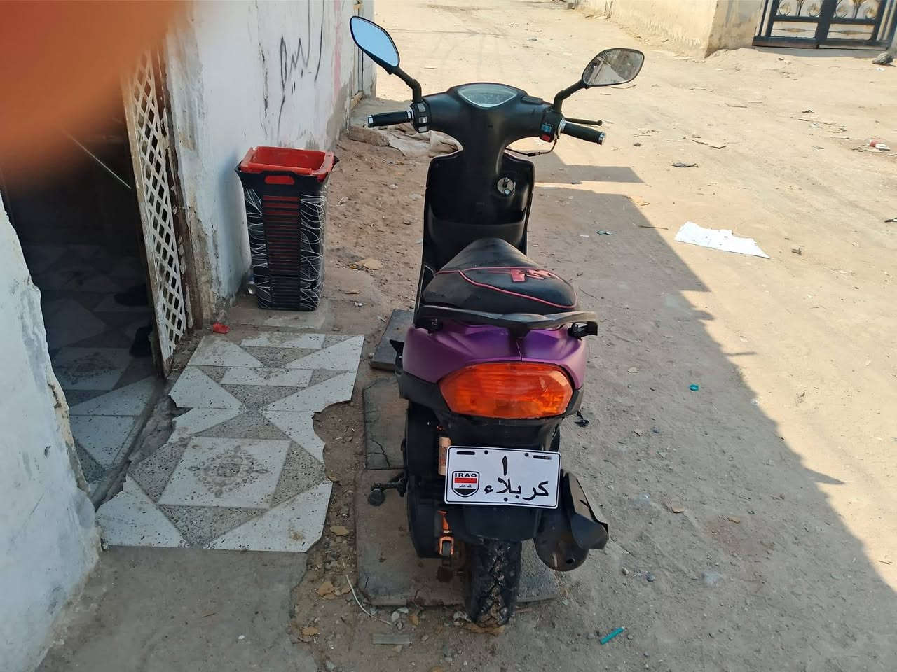 لسلام عليكم دراجه عداله للبيع مفتوحه مره وحده مكانها بصره 5ميل السعر 650وبيها مجال متواجد واتساب ***********
