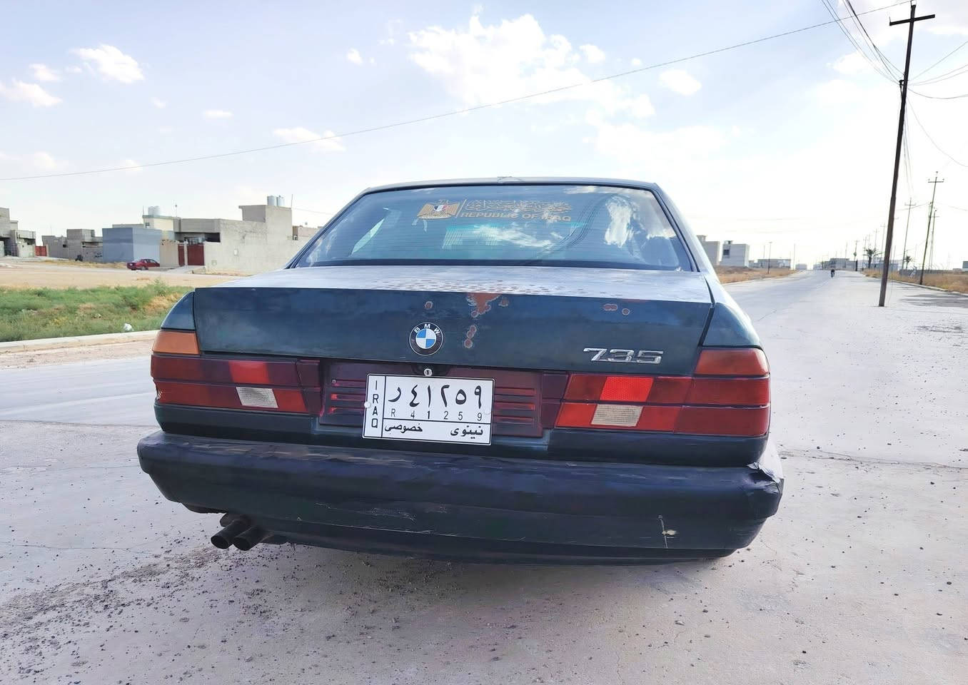 سلام عليكم بيم للبيع مراوس يرهم كير محرك شرط كير تماتيك مسجله فحص نينوى كهرباياته مسجله داخل كله جديد طخم تاير جديد صدر امامي خلفي نضيف مراوس يرهم سعر 30 تصل وتدلل ***********

