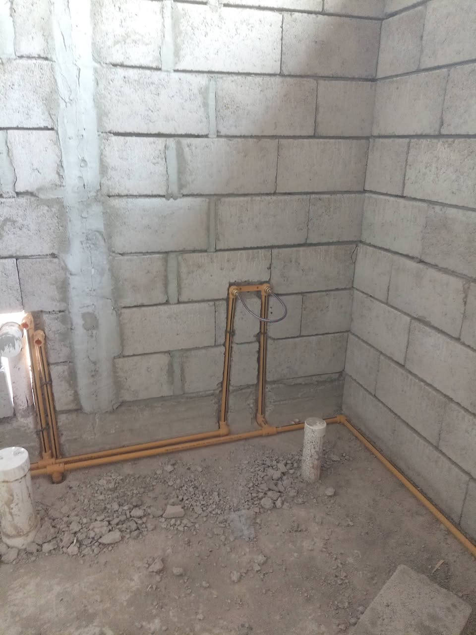 الحمدلله مستحق الحمد.
تم اكمال تاسيس بيت ١٥٠ م في حي الكندي الثانية شبكة ppr تعليك واكمال مرحلة ما بعد الرفت pvc وشبكة تصريف السبالت 1 انج pvc كذلك..

للاستفسار والاتصال
حسين المولى
***********
