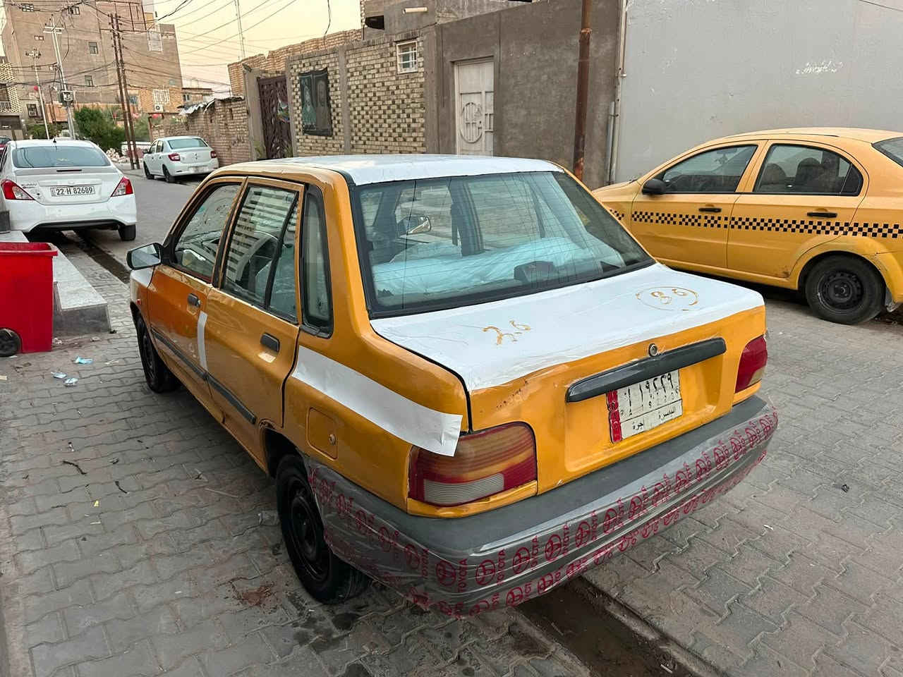 من رخصت الادمن المحترم.سلام عليكم للبيع سايبه موديل ٢٠١٢ دشبول نفخ مكينه بيه بخار قليل كير جديد كهربائيات شغاله دواخل نضيفه وجاهزه الكشر شوفت عينك السياره نضيفه وحلوه مال شغل السياره ماواصل راعيه اتكفلك سرقات وطلب عشائر رقم الماني سنويه عضم شواصي معمره السعر٨ ورقات وبيه مجال للشراي مكاني نجف للاستفسار ***********
