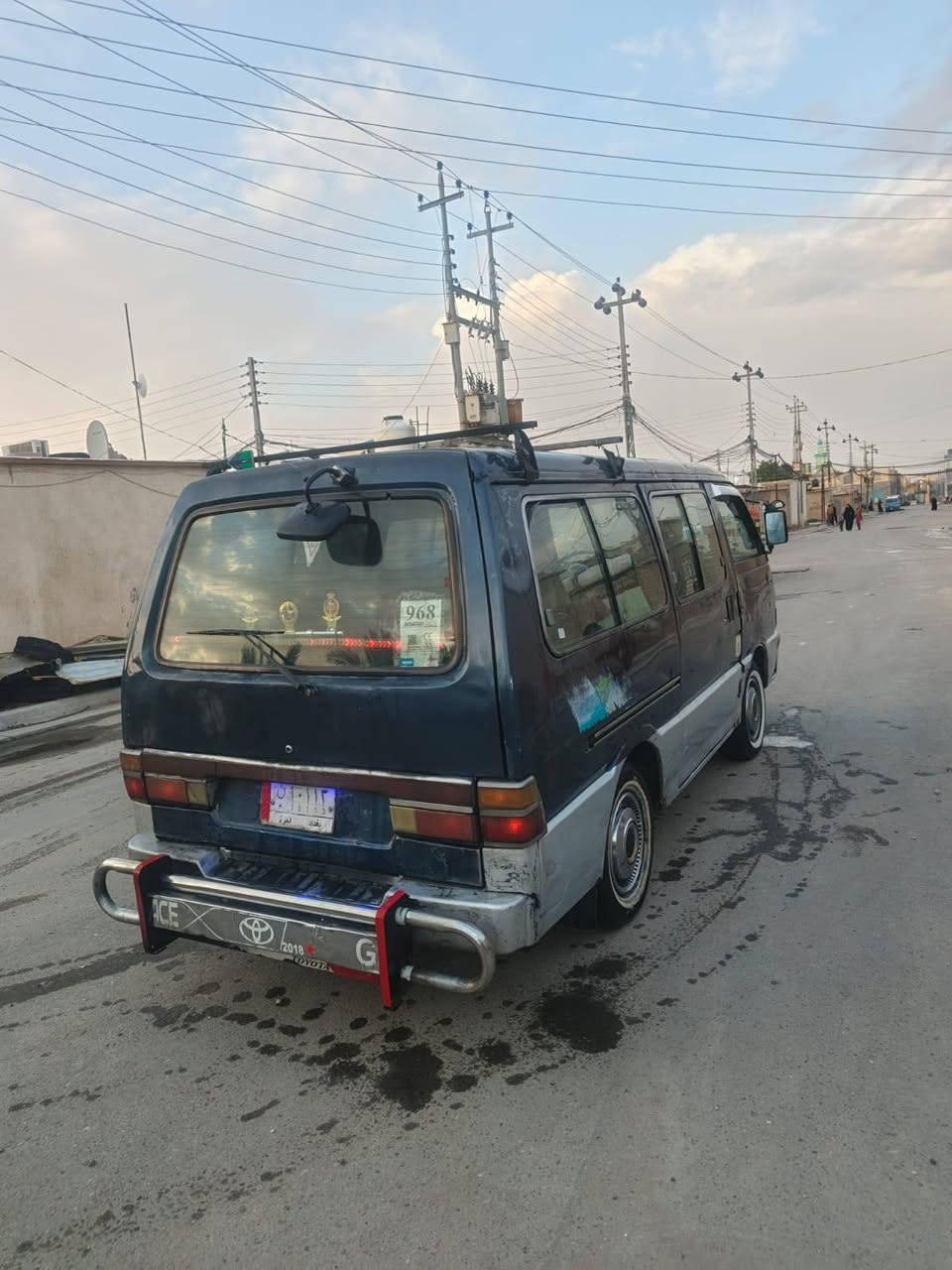 السلام عليكم كيه بسته مراوس بكيه حمل وفرق حسب القناعه رقم بغداد 1994كير وكسن جديد مكينه بيه خيط بخار بدون تنقيص كهربائية كله شغاله نكره سلف ماندل راعيه كفله سرقه وعشائر مكان كربلاء حي العسكري ***********1
