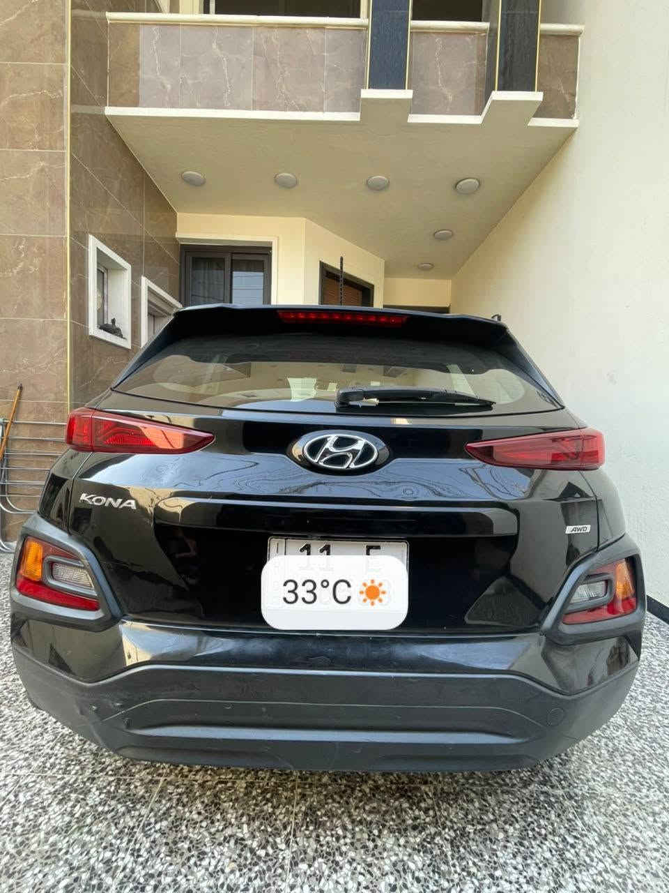 للبيع كونا موديل 2019 وارد امريكي محرك 2000 دوش
السياره بيها قطعتين صبغ جاملغ وبنيد بدون دواخل كير محرك حداده خير من الله تبريد ثلج تخم تاير جديد السياره بأسمي رقم بغداد الجديد تحويل مباشر 
السعر 120 وبيها مجال 
للأستفسار ***********
عنوان بغداد

نص مكتوب في الصور:
- 33°C