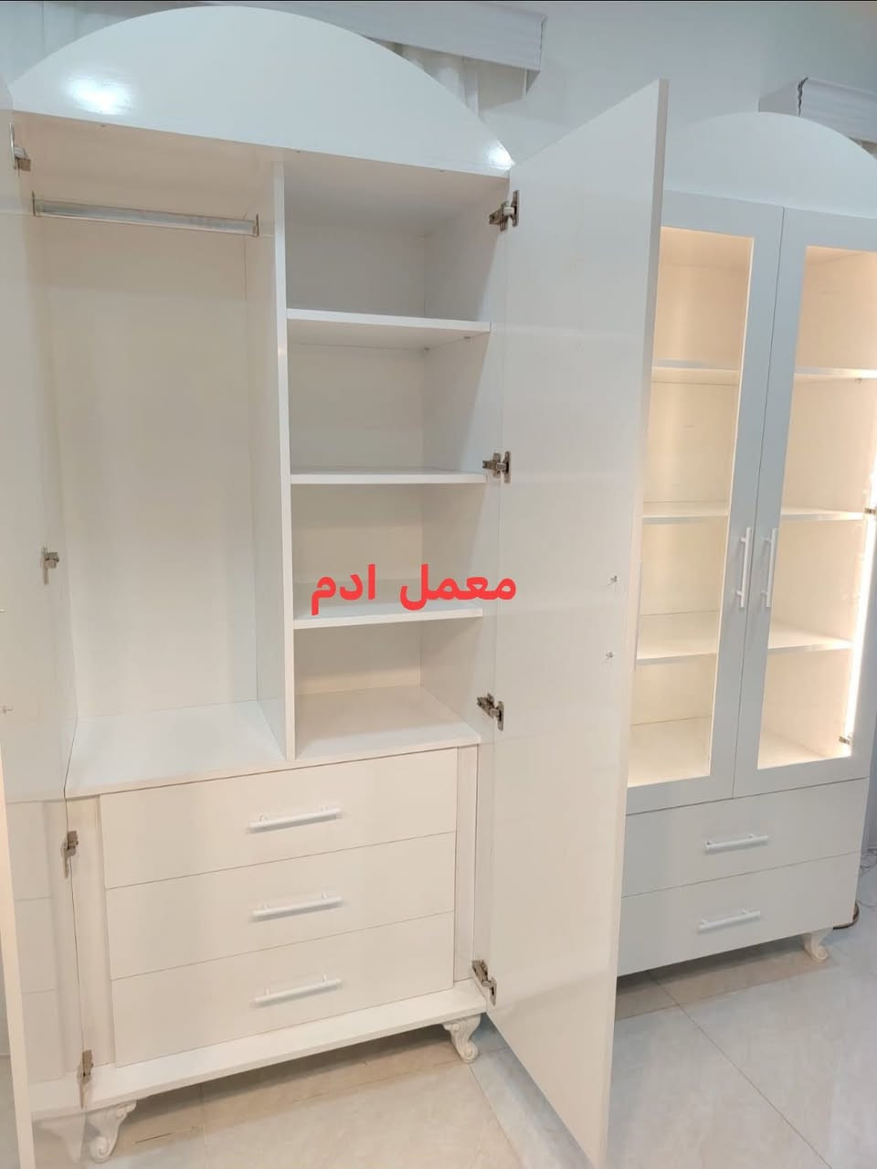 معمل ومعرض ادم 
شغل حسب طلب مواد تركي 
ضمان 5 سنوات 
ع كركوك شورجه سايدين كراج شمال 
***********
