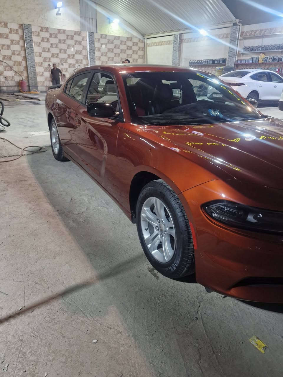 🔥 دودج جارجر 2023 للبيع – لون مشمشي مميز 🔥
🚘 موديل 2023
⚙️ محرك 3.6 V6
🎨 لون مشمشي مميز وملفت
✨ السيارة مرتبة ونظيفة
❄️ تبريد ممتاز
🔍 الفحص مفتوح للمشتري

⚠️ السيارة بيها حادث ومباعة على وضعها، وكل التفاصيل تنذكر للمشتري بكل وضوح.

💵 السعر: 23,000 دولار (230 ورقة)
🤝 قابل للتفاوض بالمعقول للجاد

📞 ***********

الجاد يتفضل يشوف السيارة ويفحصها، وإذا صارت قناعة نتفاهم بالسعر 🤝

#جارجر #دودج_جارجر #Charger #DodgeCharger #سيارات_للبيع #سيارات_العراق #بغداد

نص مكتوب في الصور:
- للبيع DODGE CHARGER 2023 | V6 3.6L فيها حادث على حادثة 3.6L V6 محرك قوي قير أوتوماتيك دفع خلفي مسافة مقطوعة كلم - تيريد ممتاز للاستفسار *********** السعر على السوم
