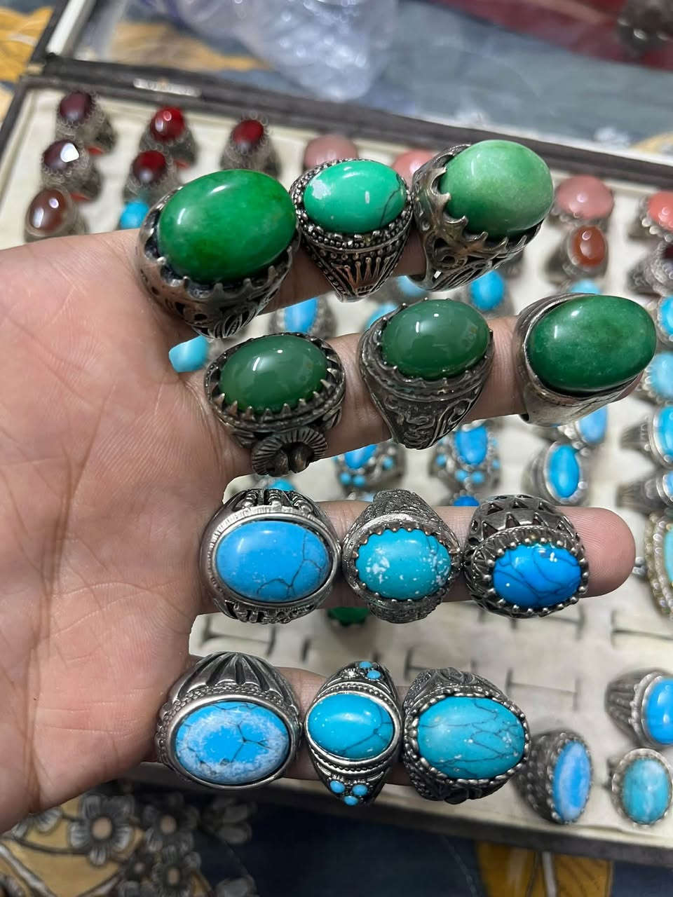 محبس رجالي • نحاس • قطعتين