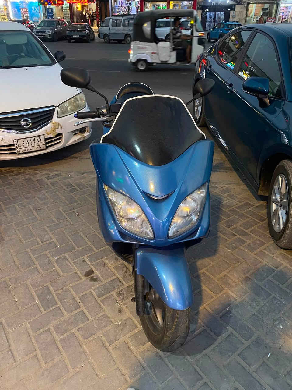 فورزا 08
⛔️مكفوله گير ومكينه

⛔️3 تحويلات (اوتو-عادي-سبورت) نگره سلف

⛔️كهربائيات شغاله لايت زينون عميه عالي ناصي  

⛔️دراجه ناقصها فقط بوليش دراجه كامله من كلشي وماتحتاج اي صرفيات 

⛔️شلعتها تخبل تدك معدل وحماوتها ثابته ماتصعد
دراجه تشغلها وتطلع وماتدوخ 

⛔️ماشيه 48 الف كما موضح بالصوره

⛔️الدراجه مدوشمه وعليها اضافات بسيطه(حامل تلفون-حامل كوب-عيون خلفيه) تايرات جدد ونظيفات

⛔️السعر مليون وبي مجال للطيبين

⛔️مكاني بغداد/الغزاليه

للتواصل واتساب ***********
