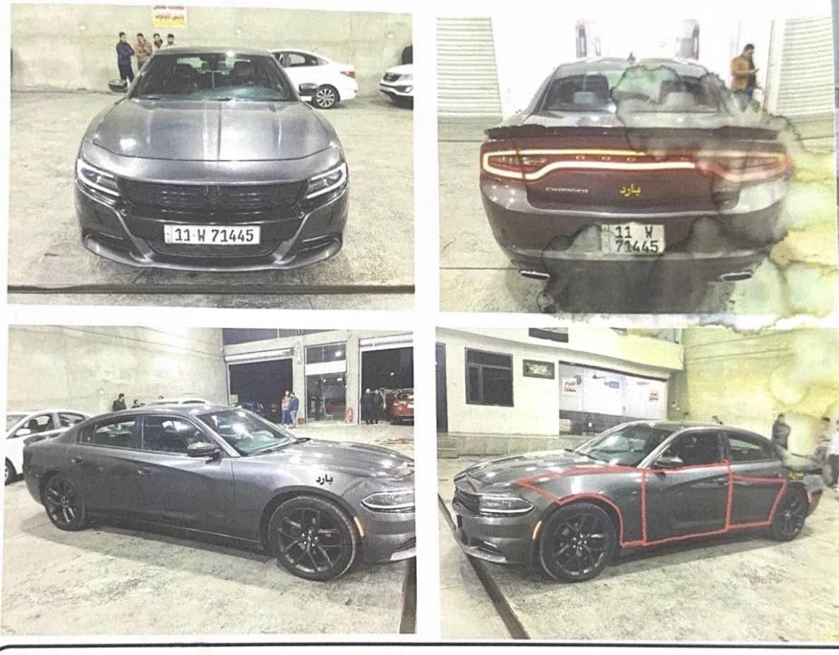 السلام عليكم للبيع جارجر امريكي موديل 2018  SXT Plus فول مواصفات عدا الفتحه 
الحادث جاملغ امامي مبدل ومصبوغ وباب السائق مصبوغ ونص الباب الخلفي مطابقه لون فقط بدون اي ضرر بيها مكانين بسيطات بارد 
بيها ايربك وراجع سستم كامل 
كير ومحرك مكفولات 
حجم المحرك 3.600 ماشيه 106 كيلو متر حقيقي صدر امامي خلفي جديد تخم تاير مابيها اي نقص السيارة شاديلها عدسات وبيها ضمان 
صور الحادث مرفقه مع السونر
السعر 180 ورقه وبيها مجال 
بغداد السيدية او حي العامل  
*********** بغداد, العراق
