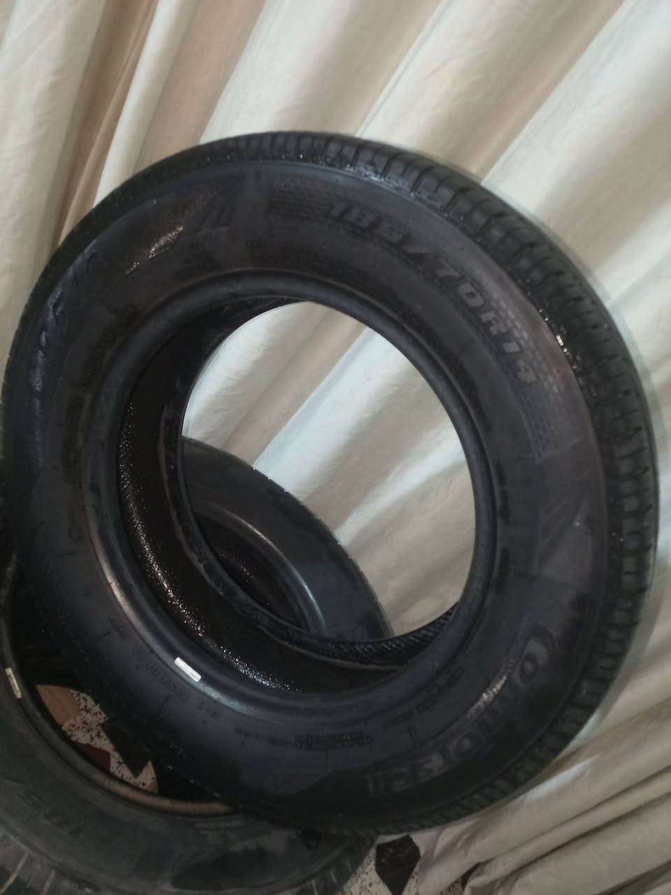 حله • تاير 185/70R14 • نظيف