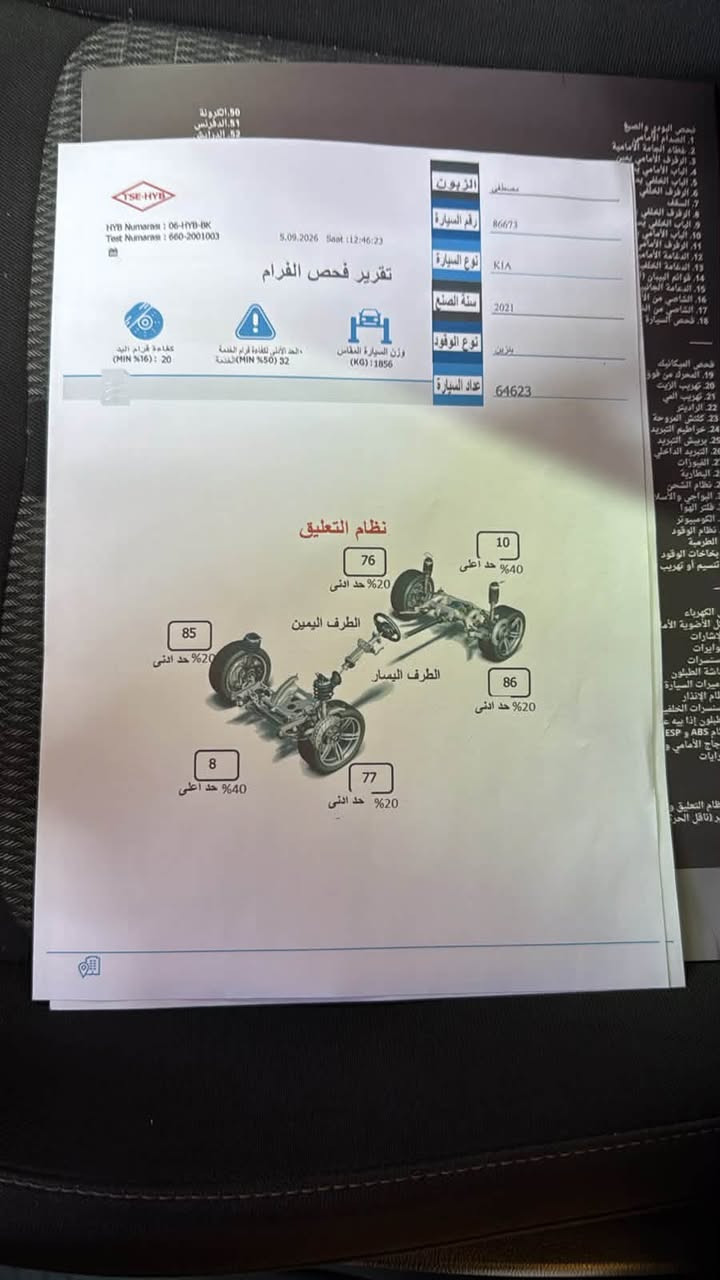 كيا سارتنو 2021 شكل 2024 صور حادث كولشي موجود بل منشور السعر 180 ورقه وبيه مجال  ‭‭***********
