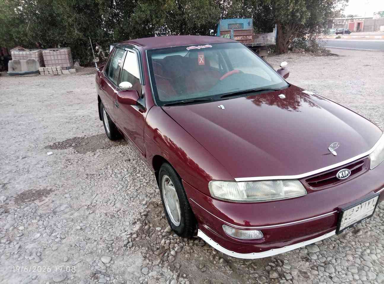 للبيع كيا سيفا موديل 1996مكينه مسكر كير عادي رقم بغداد مشروع وطني جاهزه سياره من كل نقص كهربائيات حداديه مكينه كير كله جديد تبريد شغال مكفوله من ظربه وكص سعر 35بيه مجال عنوان بابل ناحيه الشوملي ***********
