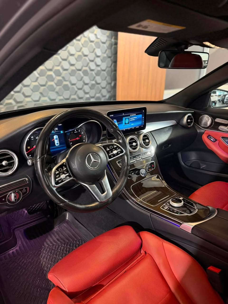 Mercedes benz C300🇩🇪
سعر مميز : 225$
موديل : 2020
داخل احمر و سماعات برومستر

سلايد 
ماوس
 داخل 64 لون متغير
كشنات كهرباء (3 وضعيات تحكم) 
بك لايت لد  
لايتات زينون (داينمك) 
بصمة تشغيل 
رادار امامي
رادار خلفي
نقطة عمياء
كامرة خلفية دوارة 
داخل جلد احمر (اصل) 
‎شاشة كار بلي 
سستم سماعات برايمستر
ثيمات amg
شاشة ترحيب amg

كير و محرك كلها بشرط بدون فتح و اي خلل

سعر : 225$
للاستفسار : ***********
العنوان: السليمانية المعارض الجديدة شركة ازمر اوتو معرض رقم ٣٤

