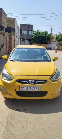 اكسنت ١٢   سياره مكينه كير جدد مال حاويه هيئه وغرامات مصفره هزه جديده ...