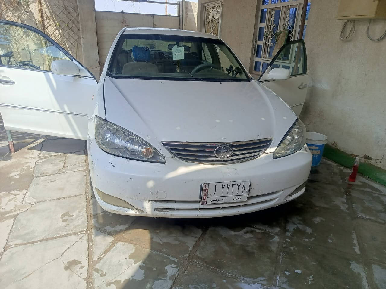 السلام عليكم كامري 2006 خليجي محرك اربعه سلندر 2400 مكينه كير خير من الله المكينه بيها خيط بخار كلش قليل حداديه حلوه تخم تاير مكفوله من الضربه القويه والكلبه والتجيه شواصي ولغود وتكم مكفولات صبغ عام جماليه كهربائيات كامله تبريد خير من الله غرفتها جديده  ملاحضه السياره عوزها ترتيب بسيط رقم بغداد بااسمي تنتهي بشهر نهايه هذا الشهر هاي السنه السعر 75 بيها مجال بسيط عنواني بصره تواصل ***********
