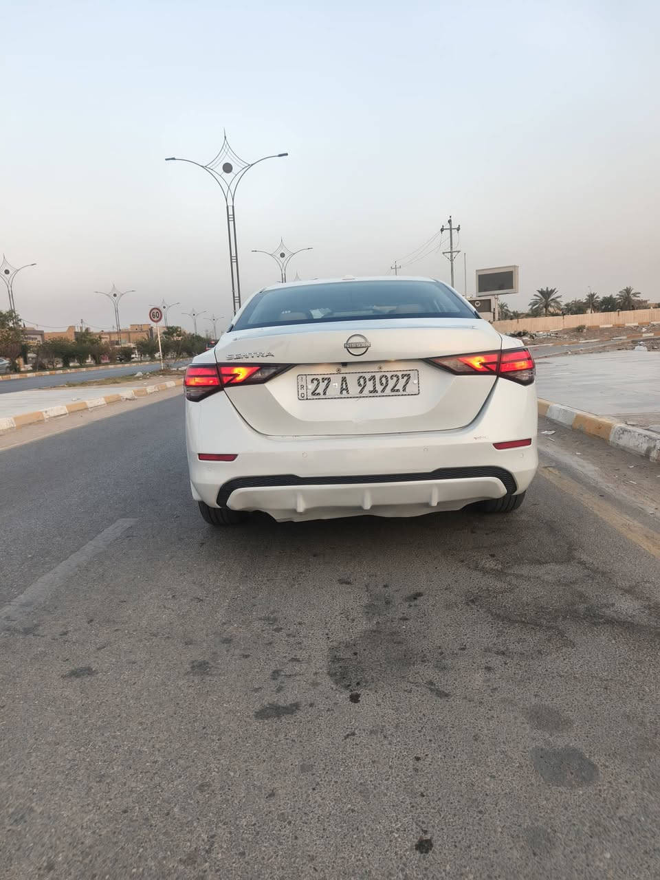 السلام عليكم
للبيع نيسان سنترا موديل 2025  فئه  SV

مواصفات السياره سياره فول واحد على واحد 

ماشي 17000

ضرر السياره قطعتين تبديل بنيد امامي + جاملا الغمامي جهه السائق تبديل+ وضرر البسيط بالشنطه بدون دواخل سعر 158 وبيها مجال للشراي والاستفسار ***********
مكان السياره ناصريه سوق الشيوخ
