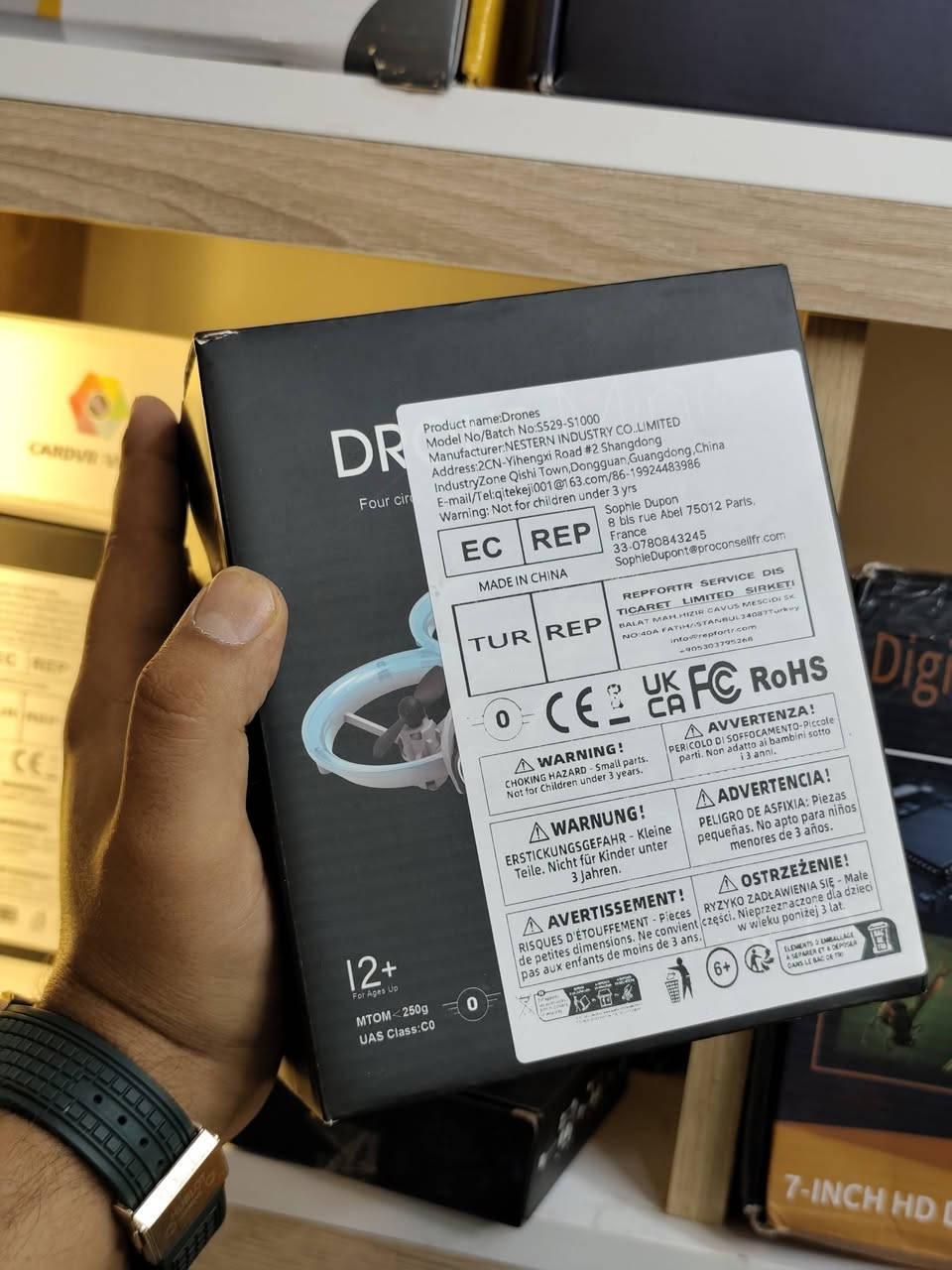 وصلت دفعة جديدة من المنتجات 

📦 Amazon & DHL
✅ جميع المنتجات جديدة
🔍 شرط الفحص
💯 منتجات متنوعة وبأسعار منافسة

📩 للاستفسار والطلب: واتس *********** أو خاص
🚚 توصيل لجميع المحافظات
