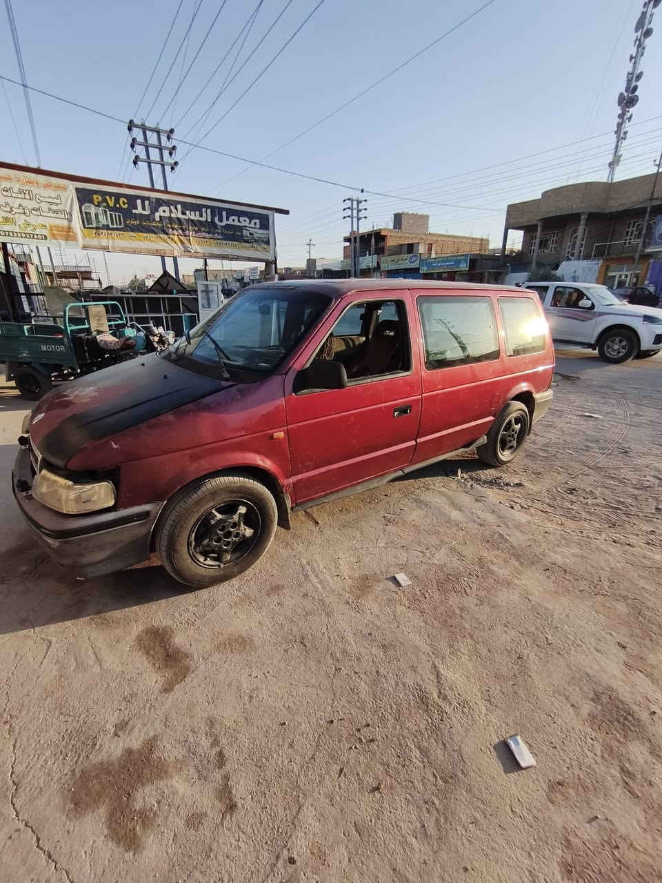دوج كلايزر 95 للبيع سنوية لل30 باسمي انكليزي
حدادية جديد تخم تاير جديد مكينه وكير حاوية صار يومين من شديتهن مكينه كامري ابو الجف 2200
شاشة جام كهربائي كهربائيات كلها شغالة
سعر 28 وبيه مجال العنوان النجف الحيدرية 
***********
