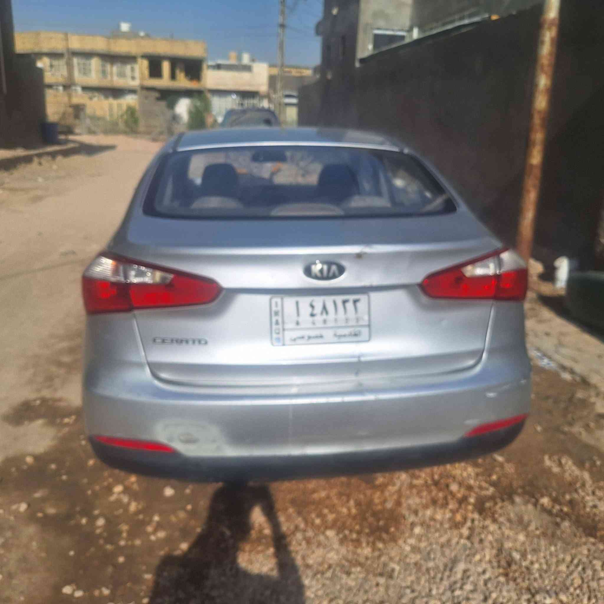 للبيع كيا سيراتو 2015 خليجي 
• بيها قطعتين: جمليج + باب
• والباقي كفالة سنوية ما ساقطة السعر: 115 وبيها مجال +***********
المكان: القاسم – بابل
