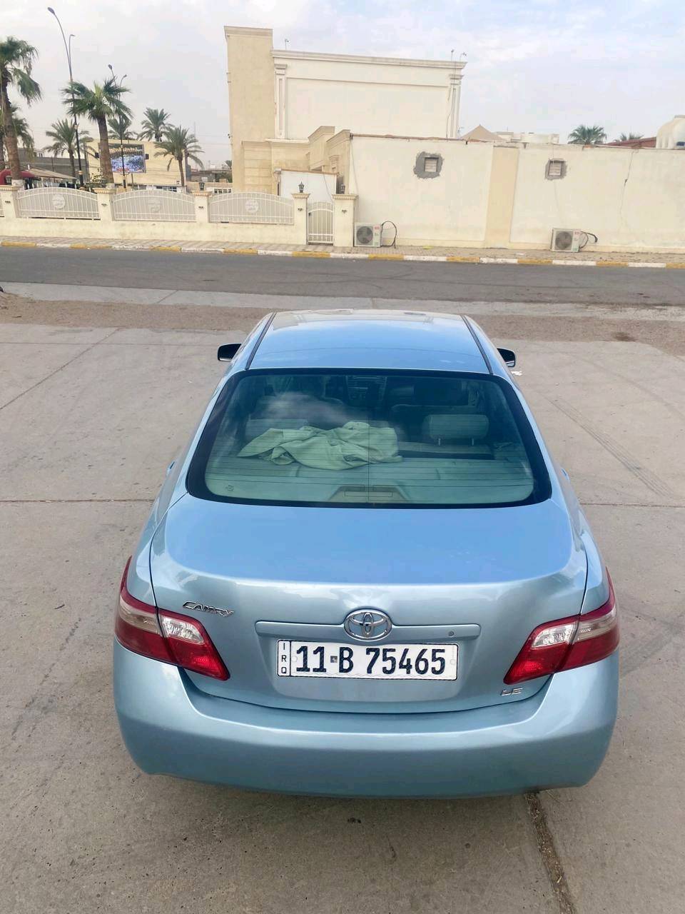 للبيع او مراوس حسب القناعه 
تويوتا كامري 2008 وارد امريكي LE ضررها جاملغ وقبق جنطه 

 مصبوغه عام للجماليه بسبب جراد 

محرك 2.4 - اربعه سلندر ماشيه 153 الف حقيقي 

رقم بغداد انكليزي جديد بسمي هزه جديده كير محرك سياره بشرط منظومه تبريد جديده انكر سلف وترايك وين ماتحب سياره بس يردله ترتيب بلصدر فقط 

كشنات جلد كشن كهرباء مري كهرباء تحكمات ستيرن كروز سرعه - غرفته نضيفه شدله لايتات وبك لايت جديد ويل وتخم تايرات راديتر ومنظومه مي جديده 

سعرها 90 ورقه ومجاله كلش بسيط

مكان سياره بغداد حي الجهاد / المكاسب الاتصال ع رقم فقط  ***********