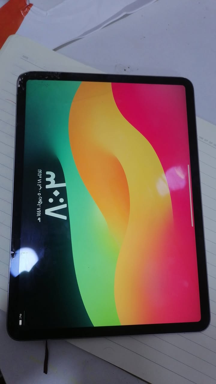 IPad 11 Pro M2 🧿
ايباد M2 مكفول من كل شي  فقط كسر بالكلاس ومامأثز على اللمس م بطاريه 88% استعمال كلش قليل  نضيف جدا النسخه الاقوى ٢٥٦  الجيل الرابع  ايباد نضافه  فقط الكلاس مكسور الجهه اليسرى وموجود فديو كامل اله وصور الفحص مع الضمان من المركز 

550 وبي مجال  للشراي  يتوفر توصيل 

وللاستفسار أكثر  ***********
