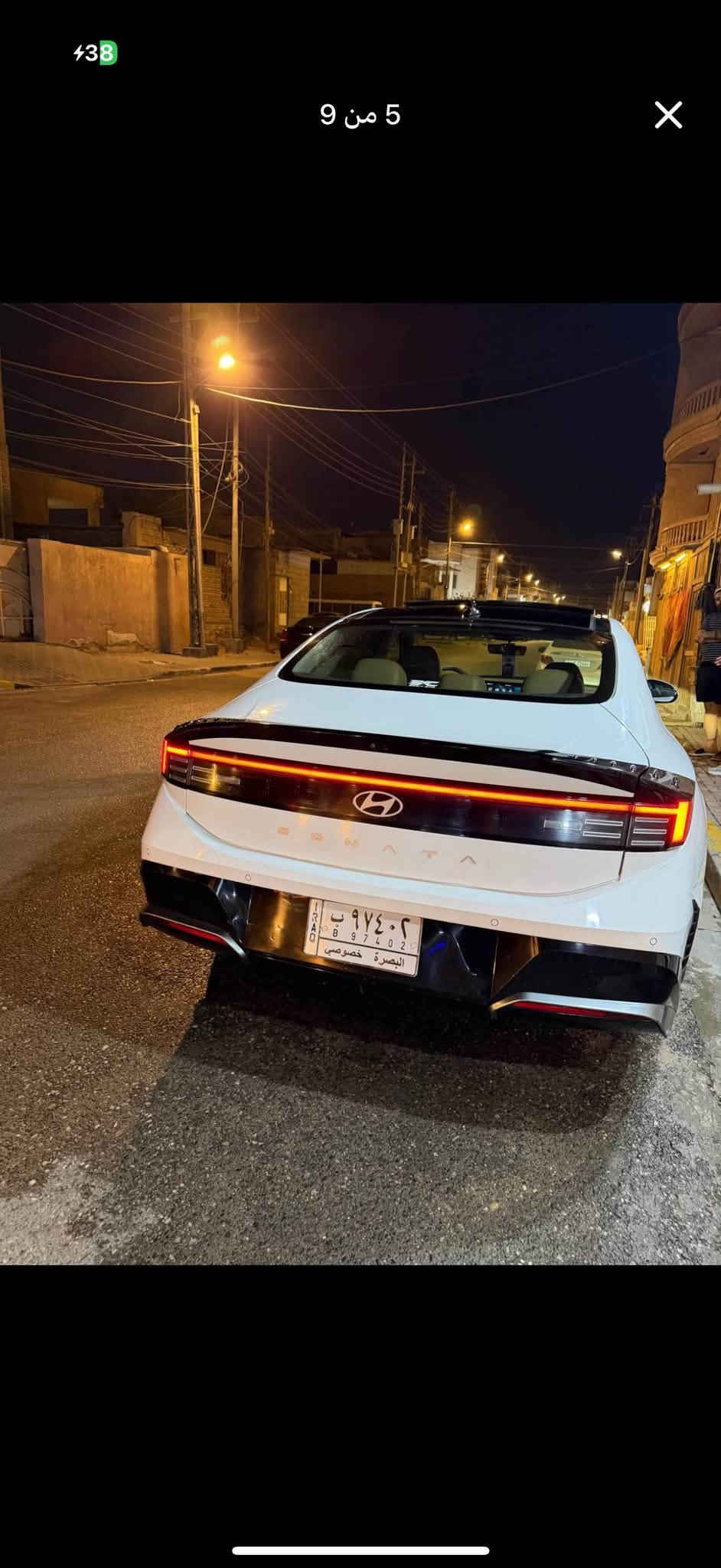 سوناتا خليجي 2024
محرك 2500 GDI تنفس طبيعي
السيارة ماشية 63 الف 
السيارة فول مواصفاتVIP 
كشنات كهرباء 
بانوراما 
بردات 
مثبت سرعه
مري شفط 
الموقع نواب الضباط 
للتواصل ***********
السعر 208 $
