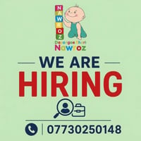 حضانة نوروز • أخصائي اجتماعي • موظف استقبال