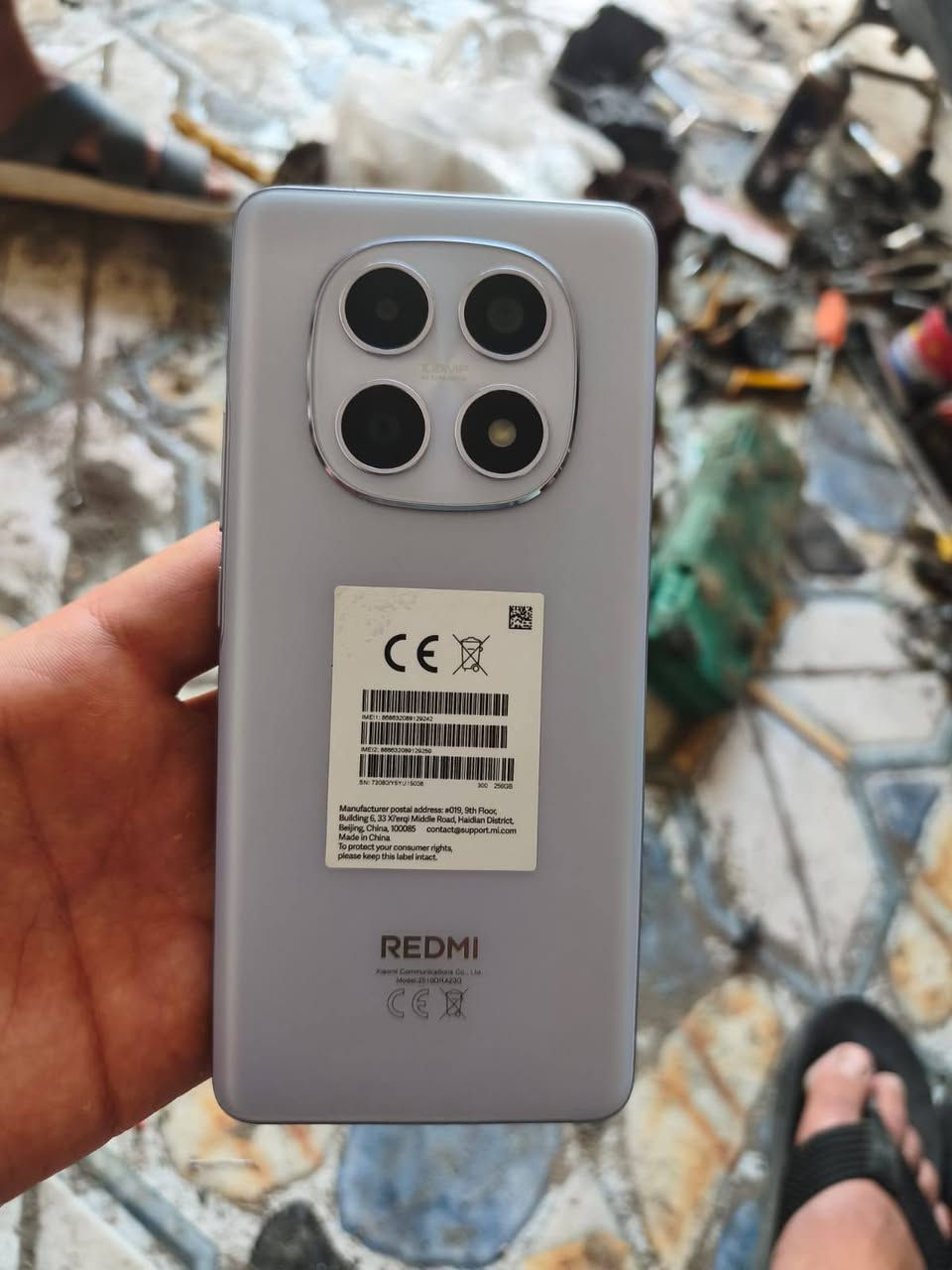 السلام عليكم موبايل ريدمي نوت 15 ذاكره 256 رام 8 شاشه منحنيه موبايل صارله شهرين مستخدم كامل ملحقات 
السعر خاص 
***********
