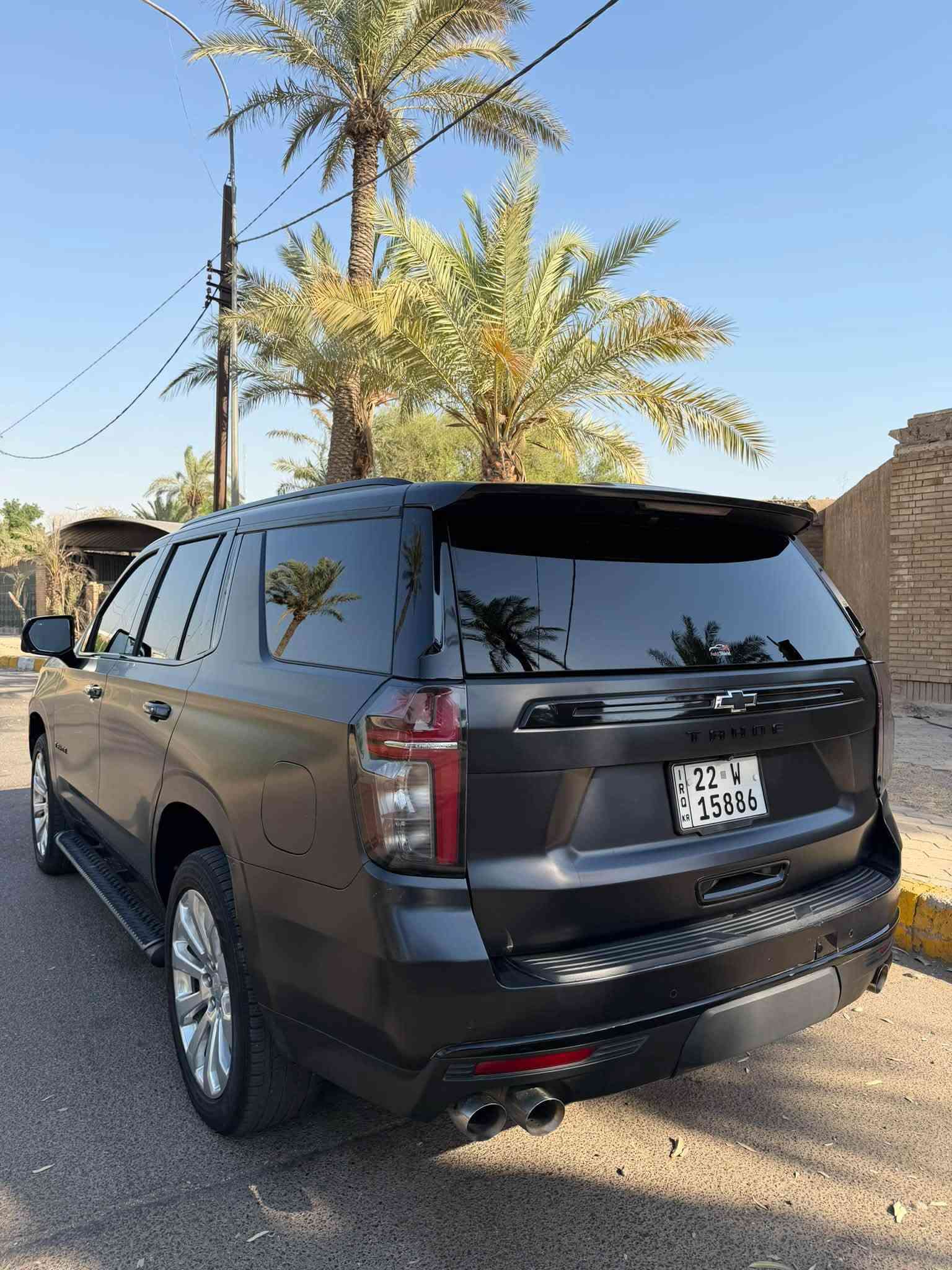 تاهو 2023 فئة z71 وارد امريكي ضرر بنيد فقط سونار بالمنشور
السعر 370
وبيهه مجال 

السياره مغلفه ppf مات طافي 

السياره جاهزه من كلشي رقم اربيل 

ماشيه /60 الف 

مواصفاتها /

جكات 

4 كامرات ومري شفط

جنطه كهرباء وشفط

رادار امامي 

كشنات فول كهرباء وتدفئة

نقط عمياء جانبي 

حساس امامي خلفي

فور ويل 
وبعد بيهه مواصفات داخلها عسلي مو اسود 

مكان سياره بغداد كرخ 

***********
