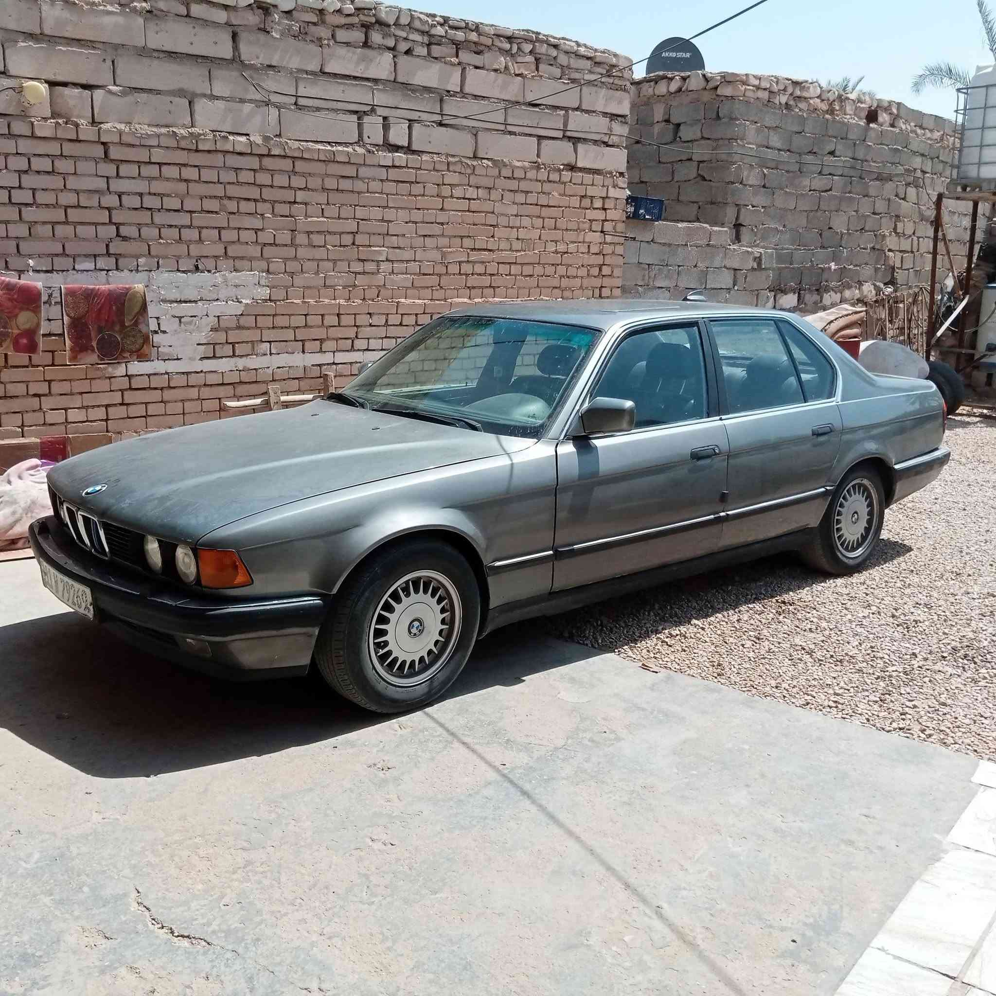 السلام عليكم بي ام دبليو للبيع حجم 730 مديل 92 رقم بغداد نكليزي هزه جديده ال 30 مداور مباشر السعر 50 وبي مجال مكان كربلاء عين التمر الاستفسار عل رقم ***********
