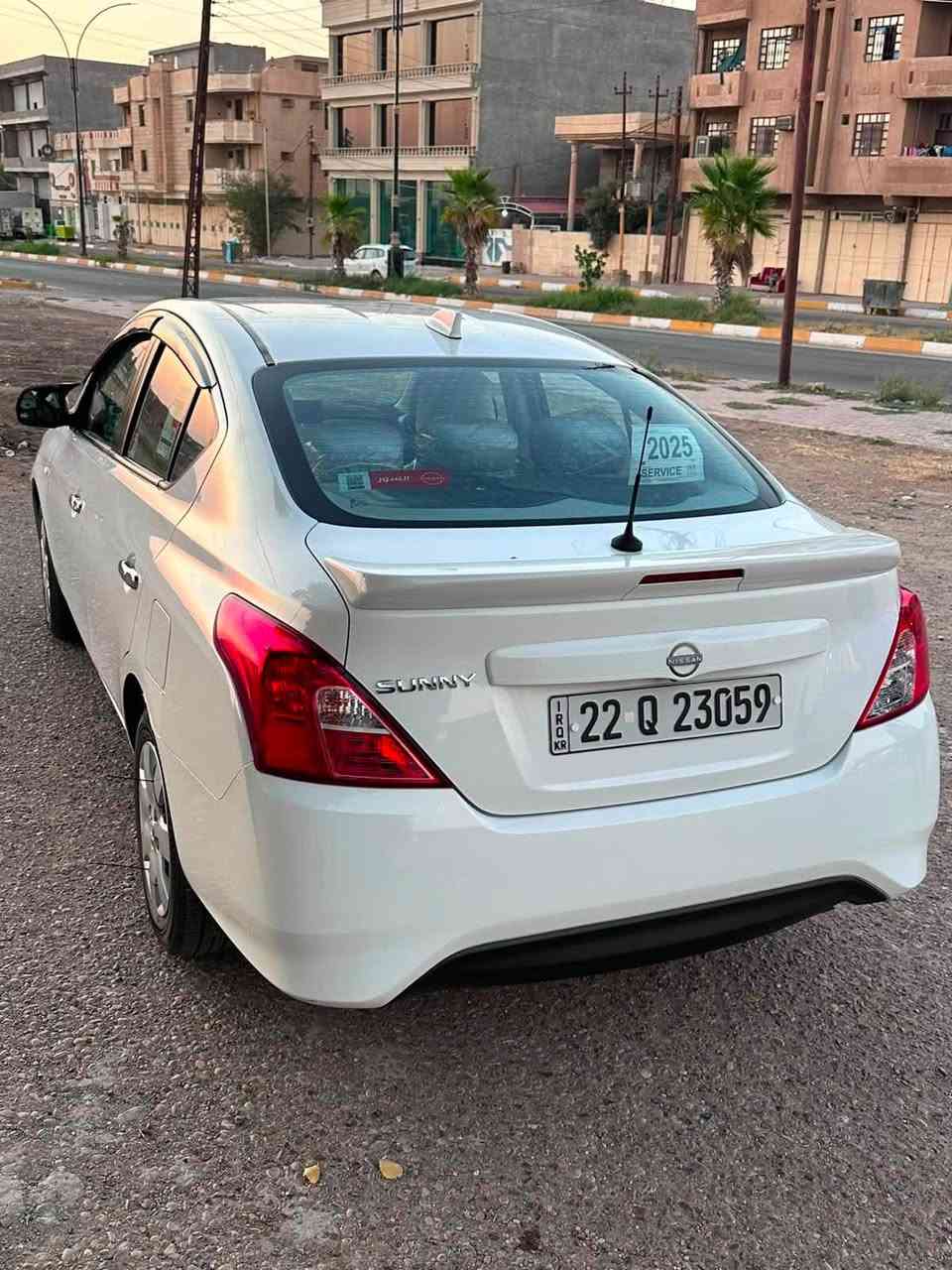 نيسان سني هندي 2025
ضمان السور 3سنوات او 100الف كيل

نيسان سني 2025 هندي
بليته زركه 

السياره ماشيه7000k يعني اخت الزيرو 

رقم اربيل الدولي الجديد 

المواصفات 

شاشة 

ويل 15 

اريل نفكيتر 

مكينه 1500

داخل بيجي

شاشة وكامرة لكزز 

يدات نيكل 

سبايدر 

شباك خليه ابو العلامه الجديده 

وباقي الموصفات معروفه
السعر 128وبيها مجال بسيط
***********
