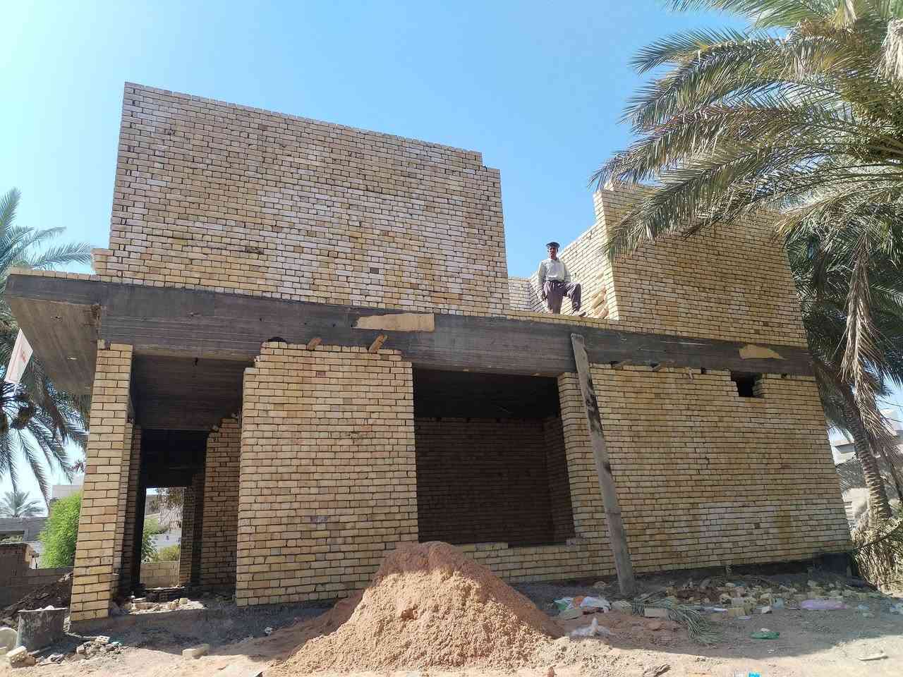 خلفة بناء متفرغ العمل ***********
