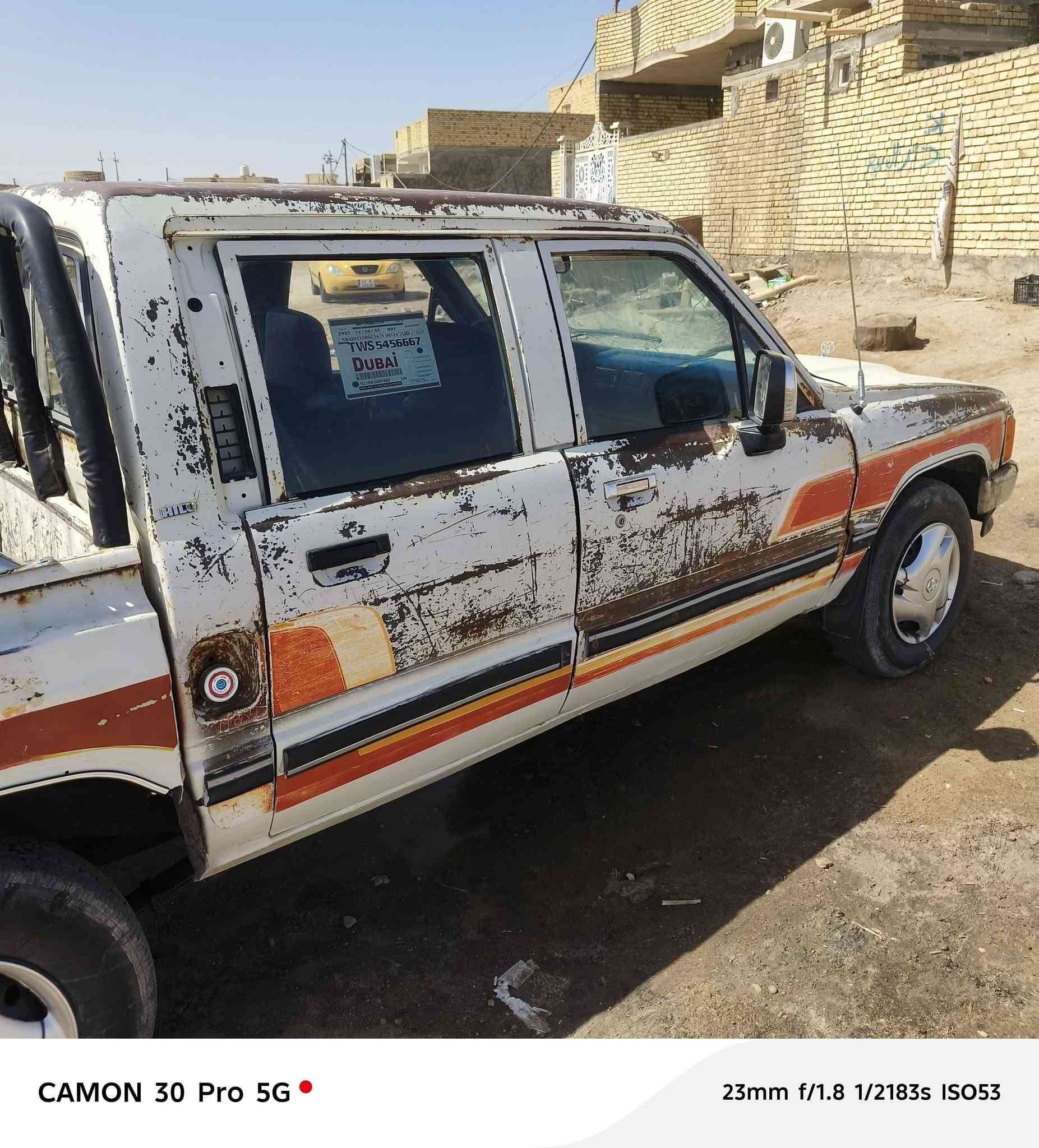 بيك اب • موديل ٨٨ • بدون صبغ