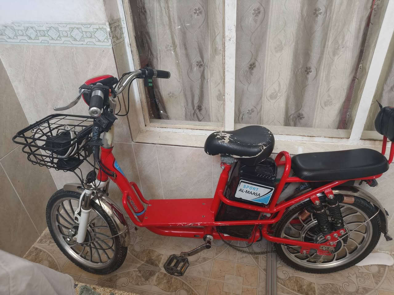 البيع بايسكل حجم 20اربع   170 الف بطاريات ***********
