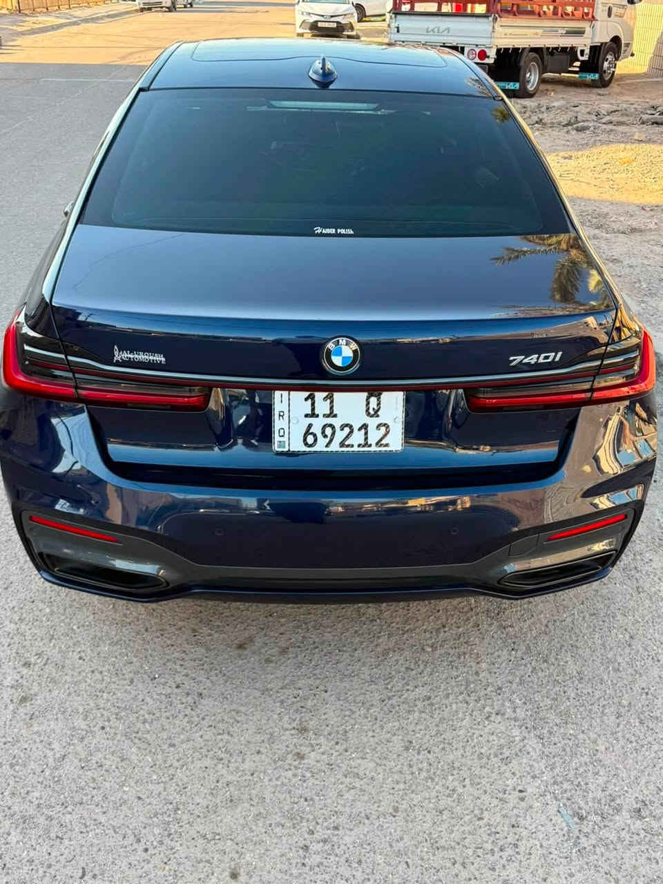 السلام عليكم السعر 36.000$ 
3 شدات و60 ورقة 
740i 2022 
وارد امريكي 
جاملغ يسار وبنيد صبغ
ماشية 63.000km
ابواب شفط 
بانوراما لد روز
انارة محيطية
5 بردات كهرباء 
كشنات مساج تدفئه تبريد 
برمجة كيجات البينا
ليزر لايت ادابتف
كت M اصل السيارة 
مختمة M 
ويل كب حجم 20 
حركات الإيماءات
اهواي مواصفات
السياًرة جديدة وبدون نقص
صفر مسج ضمان مابعد البيع 
رقم بغداد تحويل مباشر
العنوان نفق الشرطة
للأستفسار 
***********

