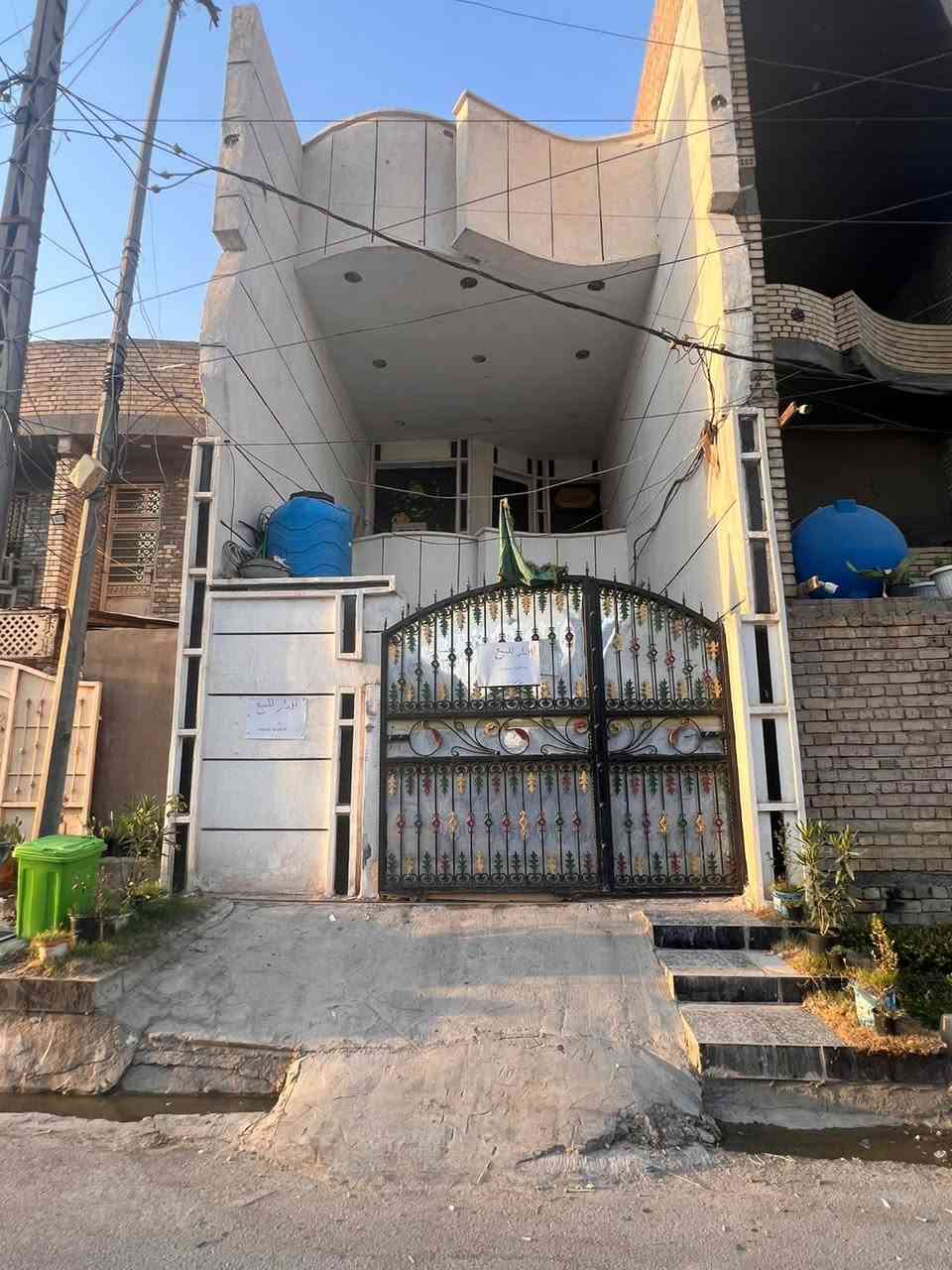 مساحة 125 للبيع طابقين غرفة نوم في طابق الاول وغرفتين نوم في طابق الثاني 3صحيات   بغداد العبيدي حي السفير شارع مصور المنار للاستفسار: ‏‪***********‬‏📞
مساحة 125 للبيع طابقين غرفة نوم في طابق الاول وغرفتين نوم في طابق الثاني 3صحيات   بغداد العبيدي حي السفير شارع مصور المنار للاستفسار: ‏‪***********‬‏📞
