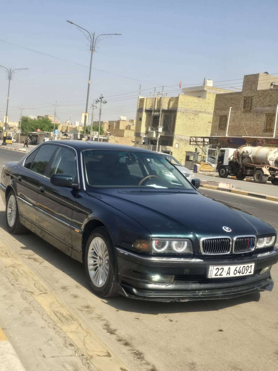 بي ام دبليو E38 • محرك ٤٠٠٠ • رقم اربيل