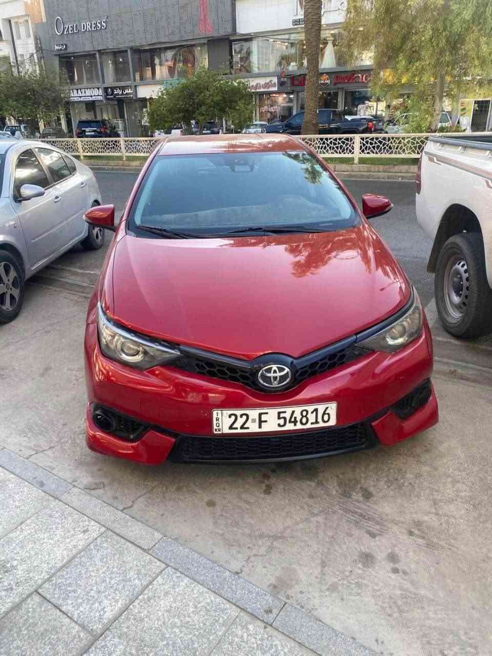 مكلف بلنشر خابر صاحب سيارة كورلا جنط موديل 2017 كير محرك مامفتوح شرط سنواي جديد بيه دفتر بنزين سيارة بدون نوقص بيه ثلاث قطع ونص صبغ بدون دوخل جامرلغ سكن صبغ باب سكن صبغ جامرلغ سايق صبغ  بونيد ربع صبغ صدر جديد تايرات جديد كهربايات كل شغل تبريد ثلج سعر 110 وبيه مجال عنوان كركوك يم محافظه قديم *********** كركوك, العراق
