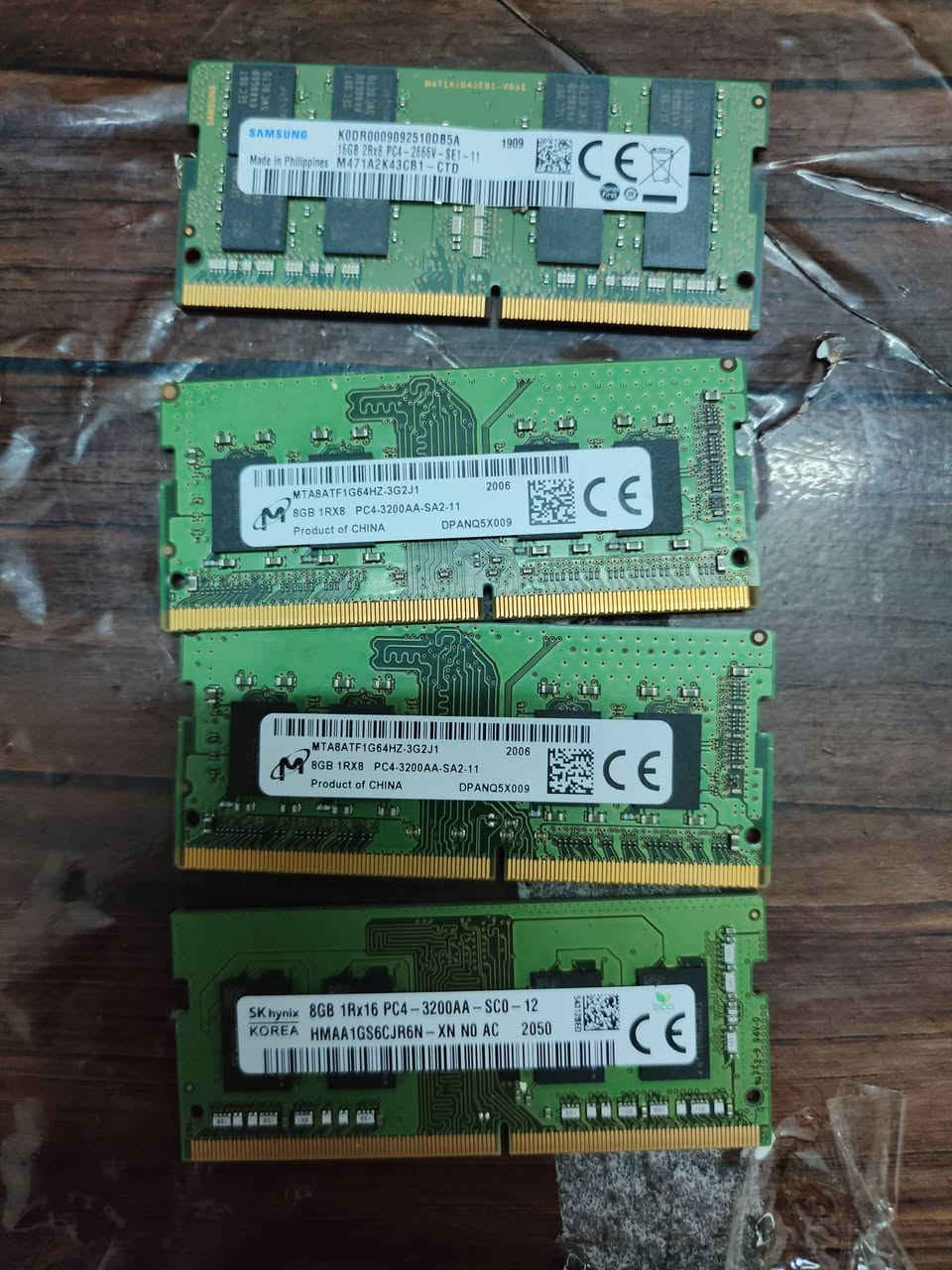 رام لابتوب • DDR4 • ١٦/٨ جيجا