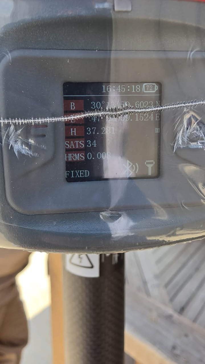 🚨 متوفر للبيع – GPS Alpha Geo Ultra 🚨

✨ جديد بالكامل – غير مستخدم ✨

إذا تبحث عن جهاز GNSS يجمع بين الدقة، السرعة، والثبات في جميع الأعمال المساحية، فإن Alpha Geo Ultra هو الخيار المناسب.

✅ جديد 100%
✅ كامل مع جميع الملحقات
✅ جاهز للعمل مباشرة
✅ كفالة وضمان

📍 الموقع: البصرة

📞 ***********
📞 ***********

Geo Tech للمساحة
بيع وتأجير الأجهزة المساحية وتنفيذ كافة الأعمال المساحية.
