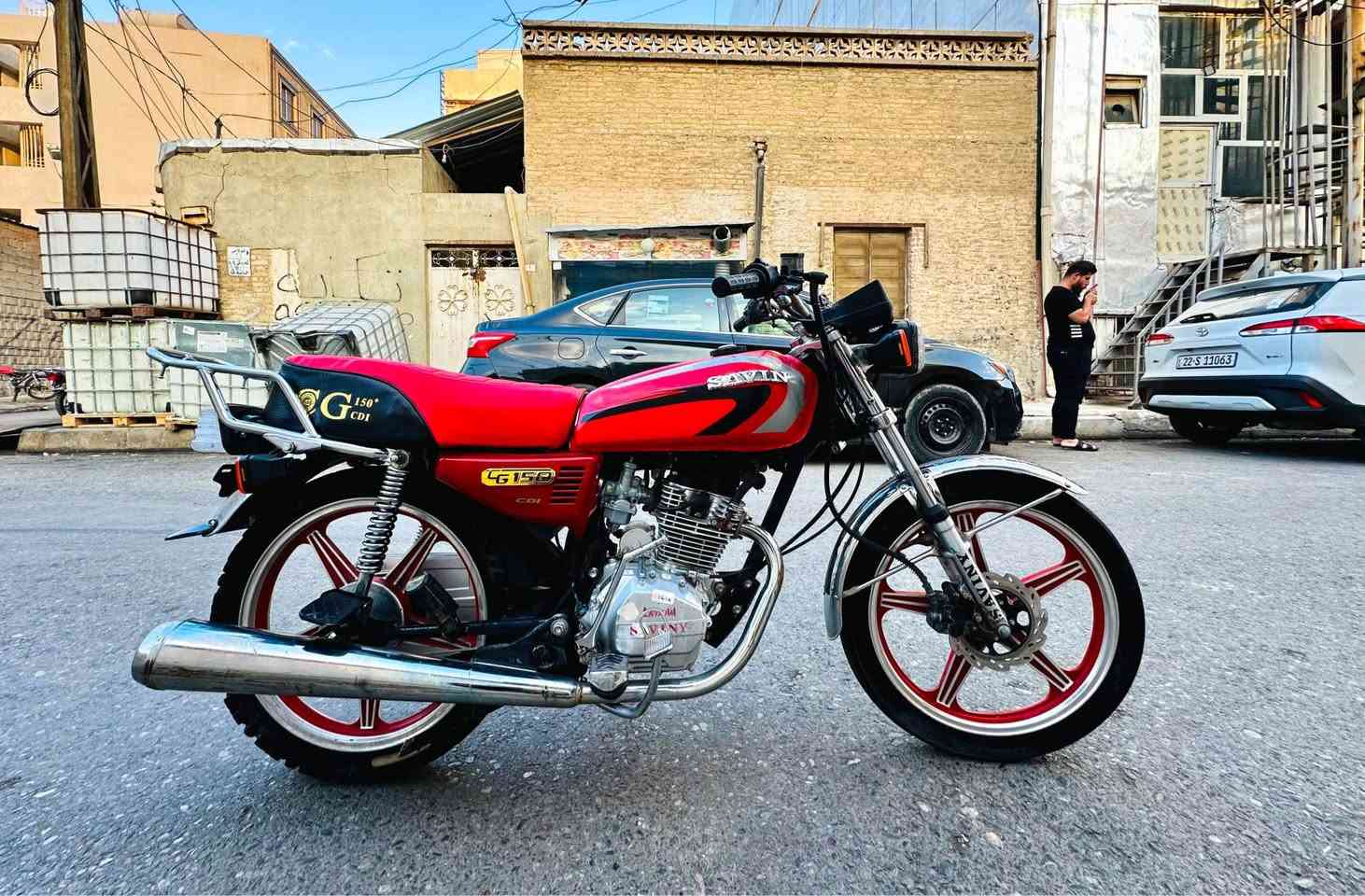 للبيع متور سافين محرك طلقة كهربايات كامل شغال منفيس اصلي موجود سعر 470 الف وفي مجال بسيط للتواصل *********** وفي واتس اب أربيل, العراق
