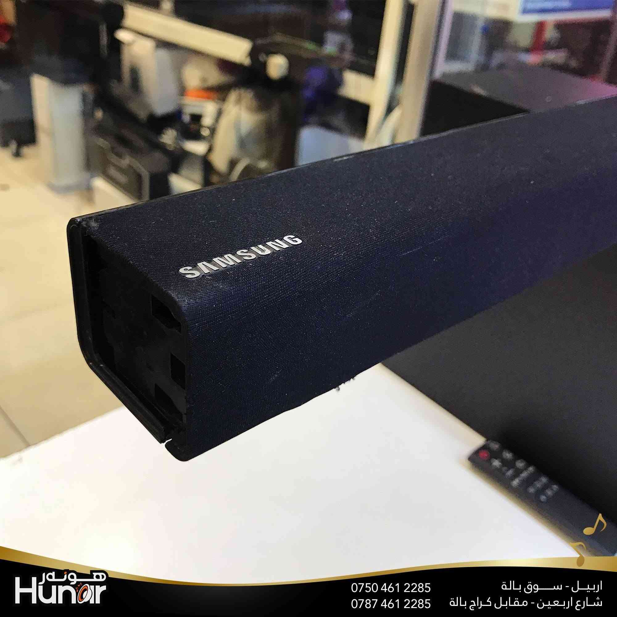 SAMSUNG 2.1 SOUNDBAR  120 Watts, HW-J355
ســــــاوندبار ســـــــامسونج ١٢٠ واط
( کوردی • عربي )

🟢توصيل موجود الي جميع المحافضات
🟡گەياندن هەیە بۆ هەموو شوێنێک

🟠مــعـرض هــونـەر
🔸للـصوتــیات(امبلیفایر• سماعة• رادیو• انتیك• مایكروفون)
🔸عــنـوان• اربیل سوق بالة • شارع اربعین
🔸مـوبایـل• ***********
                   ***********

🔵پـێـشانـگای هــونـەر
🔹بۆ ئامێری دەنگی و کارەبایی(ئیمپلیفایر• سەماعە• ڕادیۆ• مایکرۆفۆن)
🔹ناونیـشان• هەولیر • بازاری لەنگەی ٤۰م
🔹مـــۆبـایـل• 
***********
***********

•••••••••••••••••••••••••••••••••••••••••••••••••••
#iraq #kurdistan #duhok #zaxo #hawler #karbala #slemani #erbil #baghdad #kurd #kurdish #akre  #karkuk #kuwait #najaf
#amplifier #audio #subwoofer #sound #music #audiophile #bass #stereo #amplifiers #speaker #soundsystem #speakers
#اربيل #العراق #بغداد
