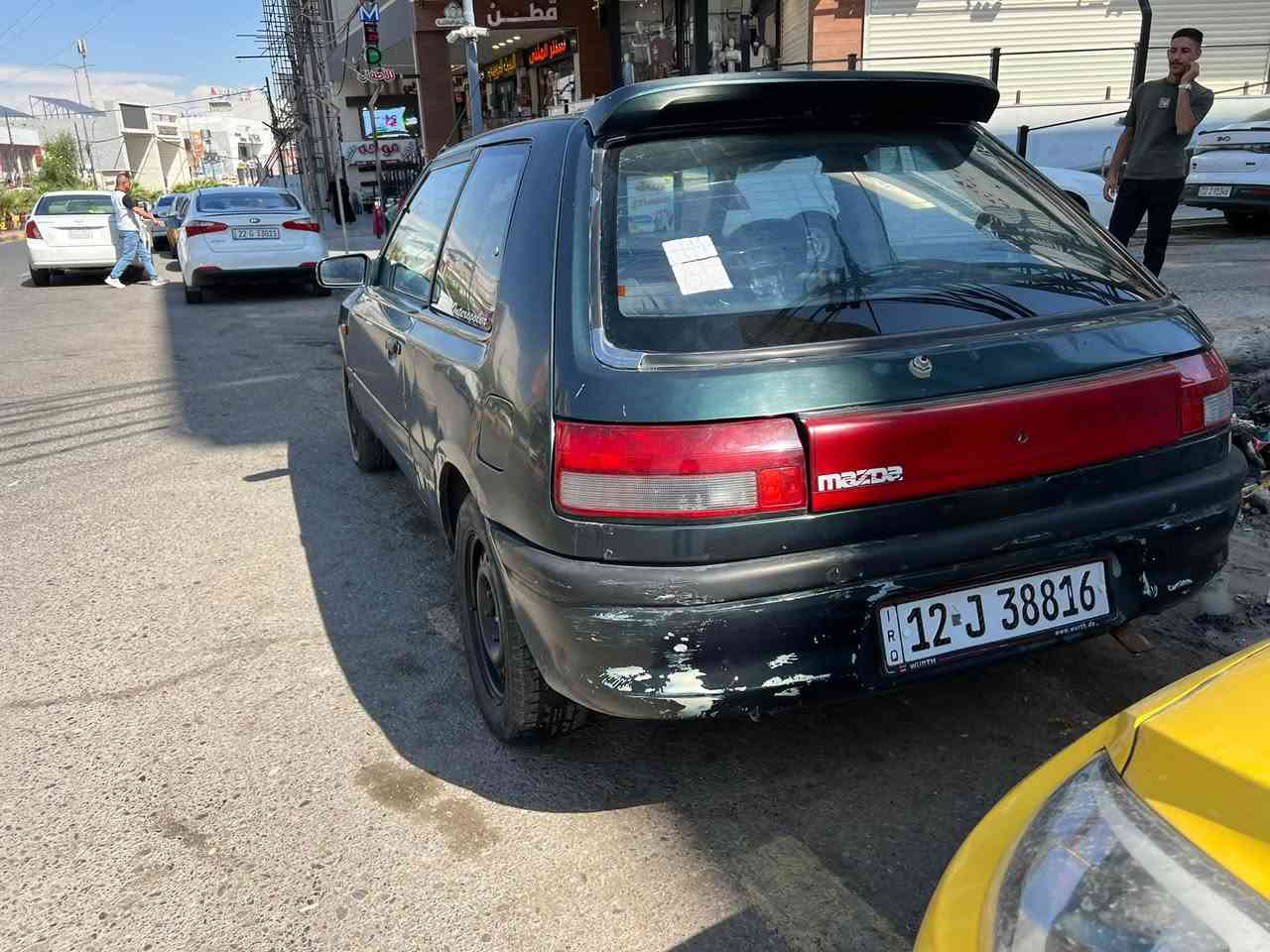 السلام عليكم
مازده ٥٢٠ تك باب
كير توماتيك
مكينه كير شرط
رقم نينوي انكليزي
كابون بانزين
قفل مركزي
جامات كهرب

عنوان السيارة حي المثنى 
السعر ٢٣ ومجال بسيط
***********
***********
